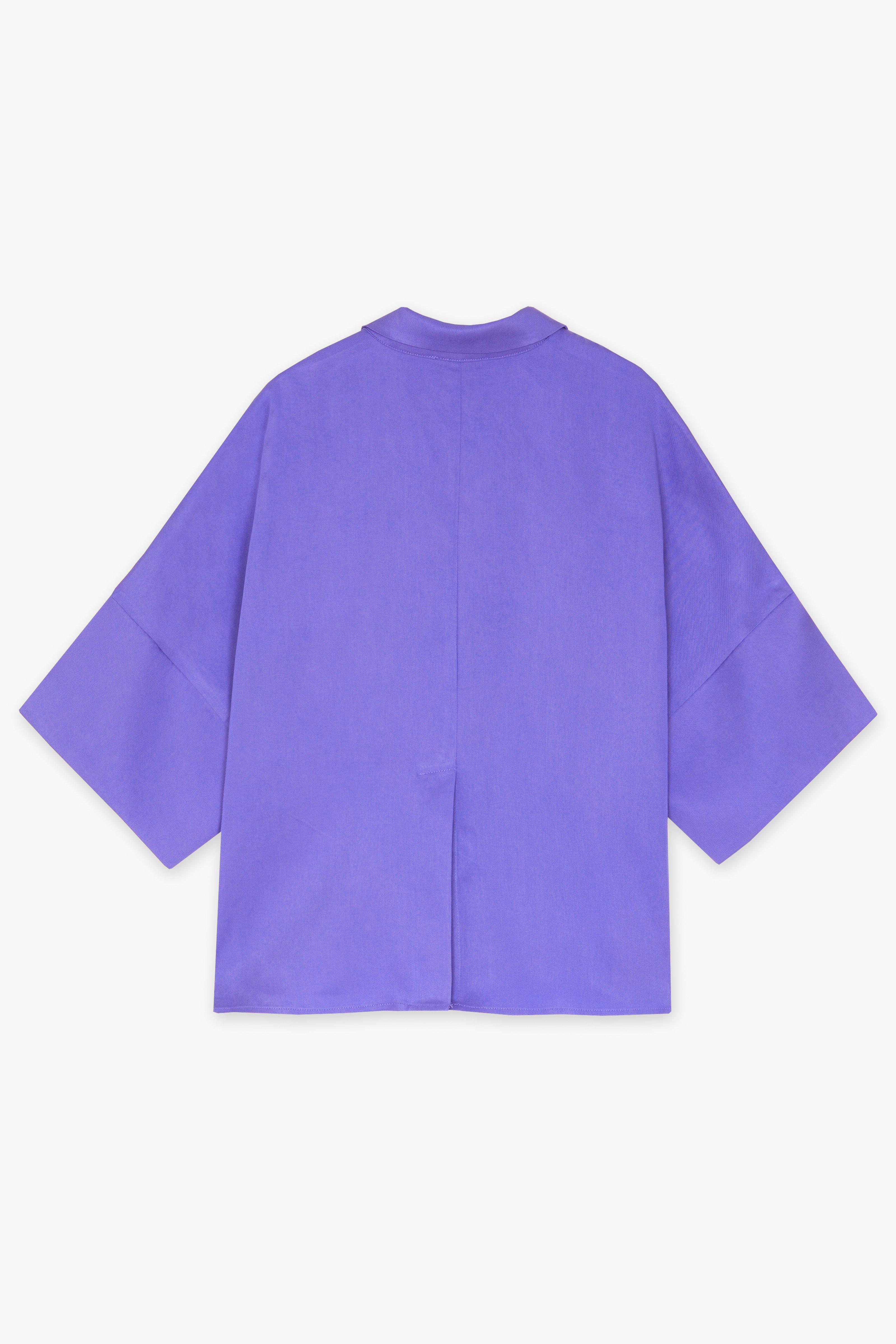 CKS Dames - SELAS - blouse lange mouwen - blauw