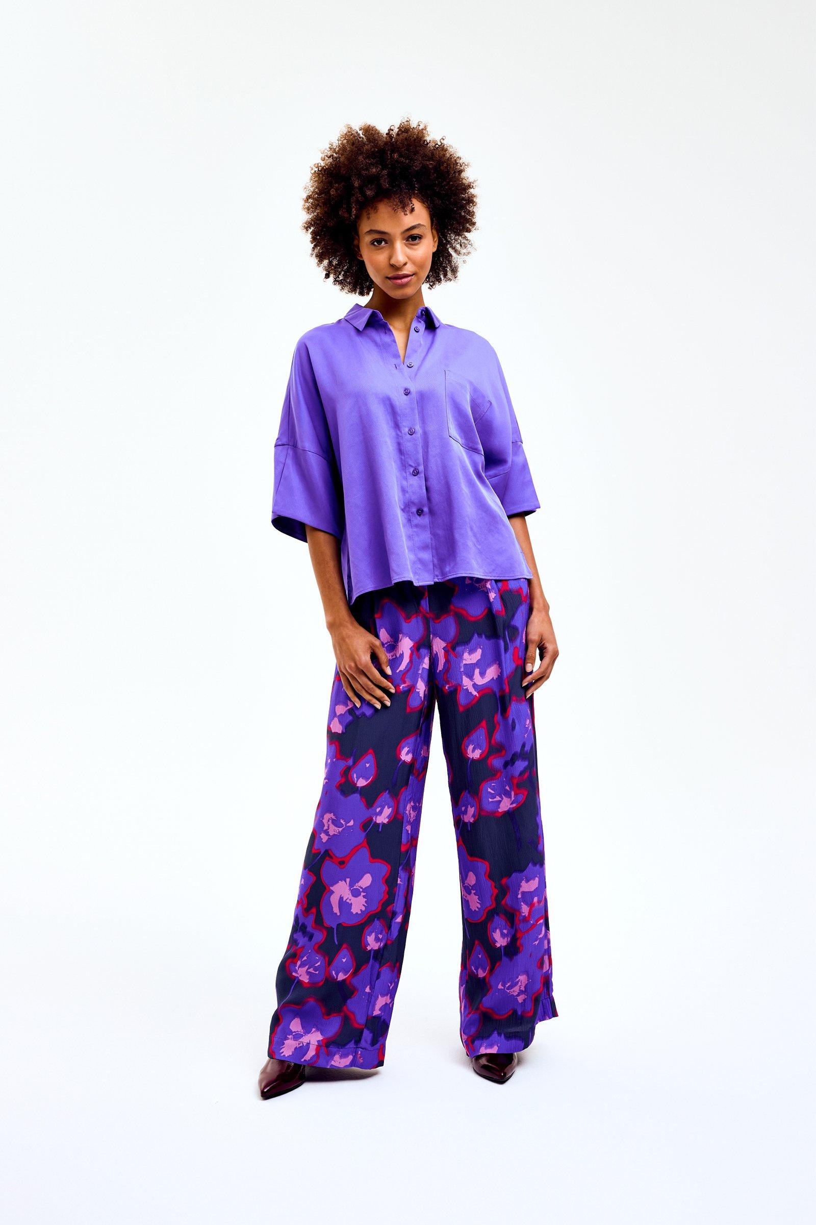 CKS Dames - SELAS - blouse long sleeves - blue