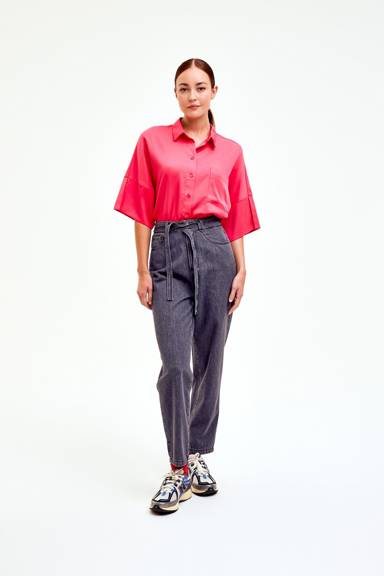 CKS Dames - SELAS - blouse lange mouwen - rood