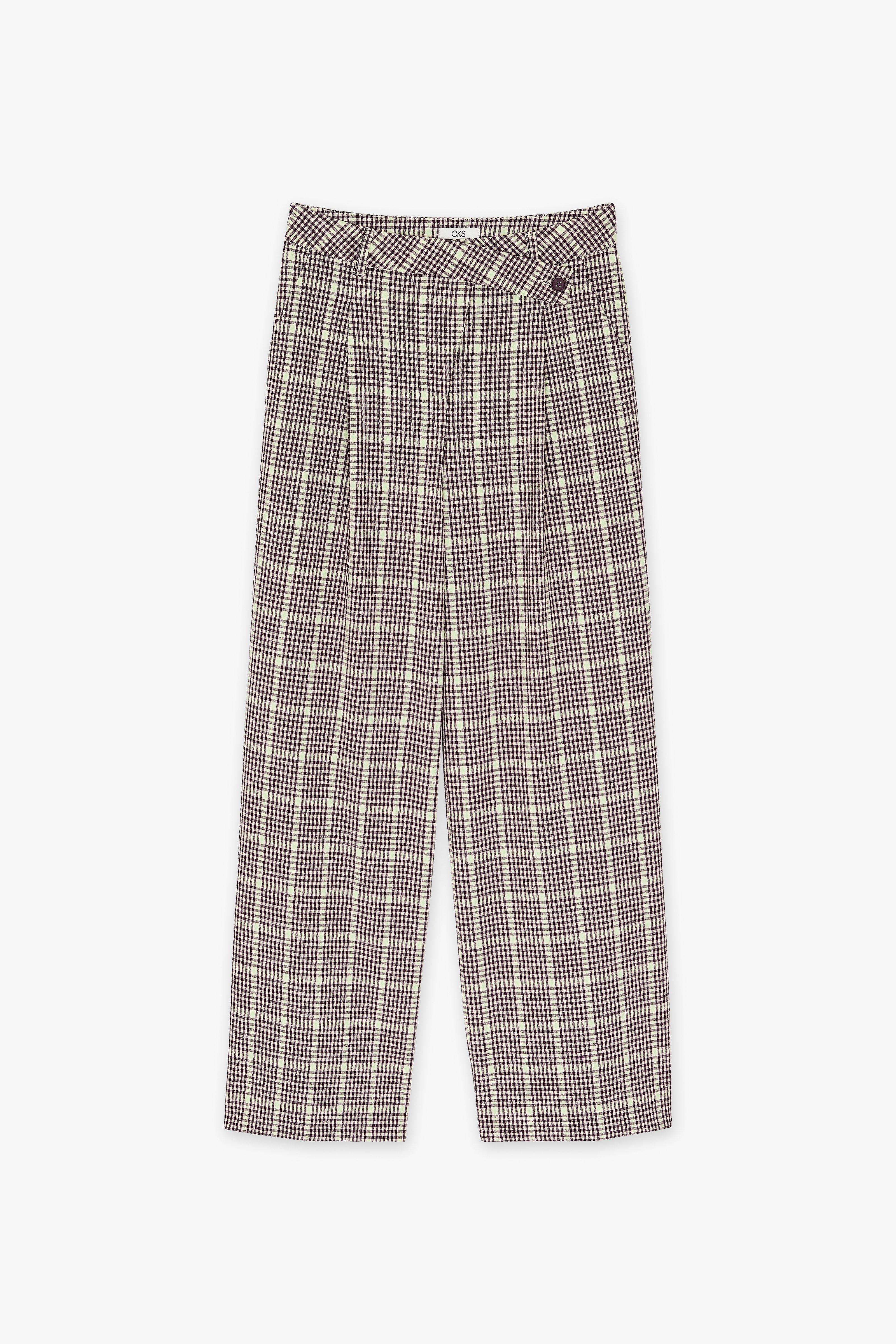 CKS Dames - THEORY - pantalon long - vert clair