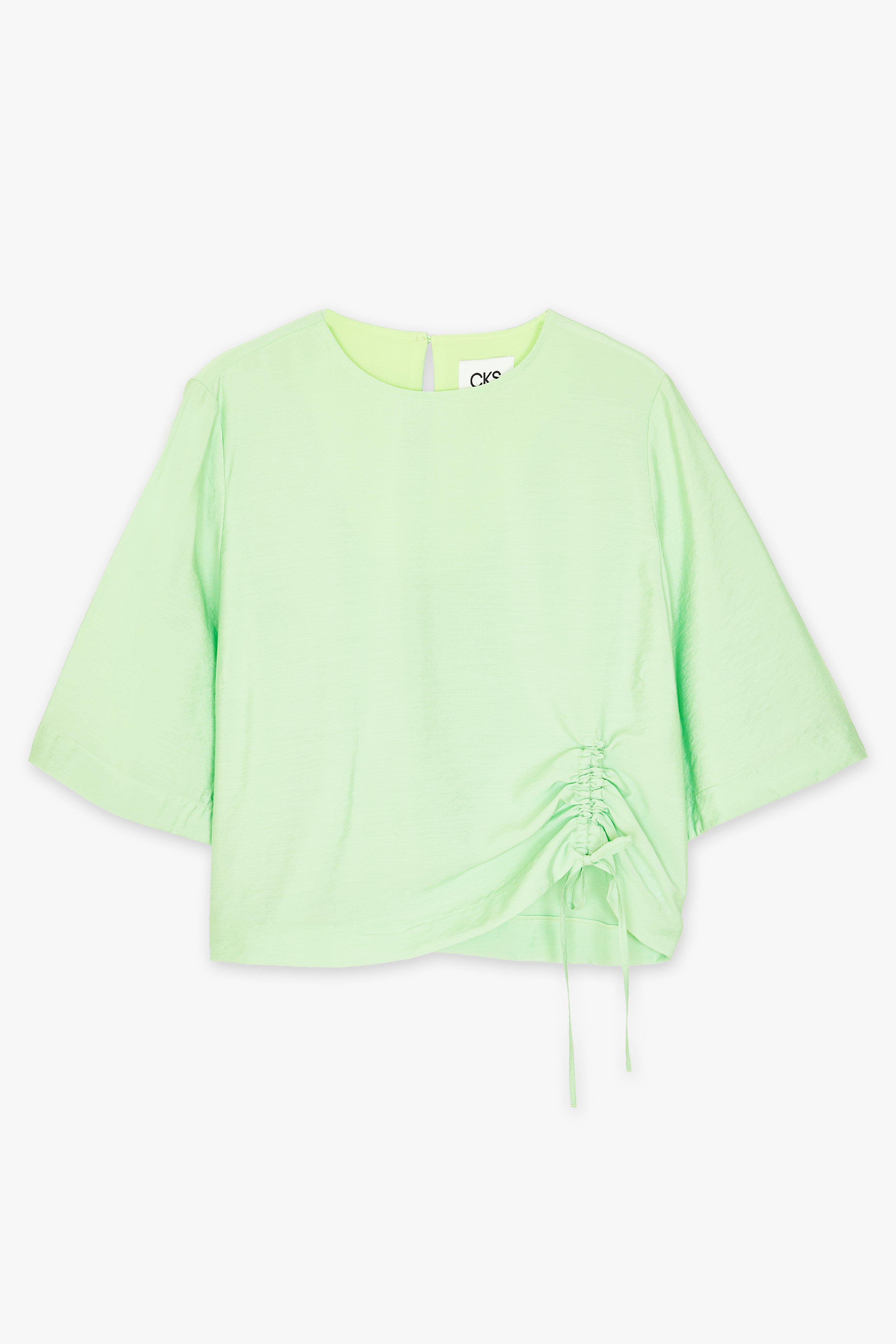 CKS Dames - TICKLY - blouse lange mouwen - lichtgroen