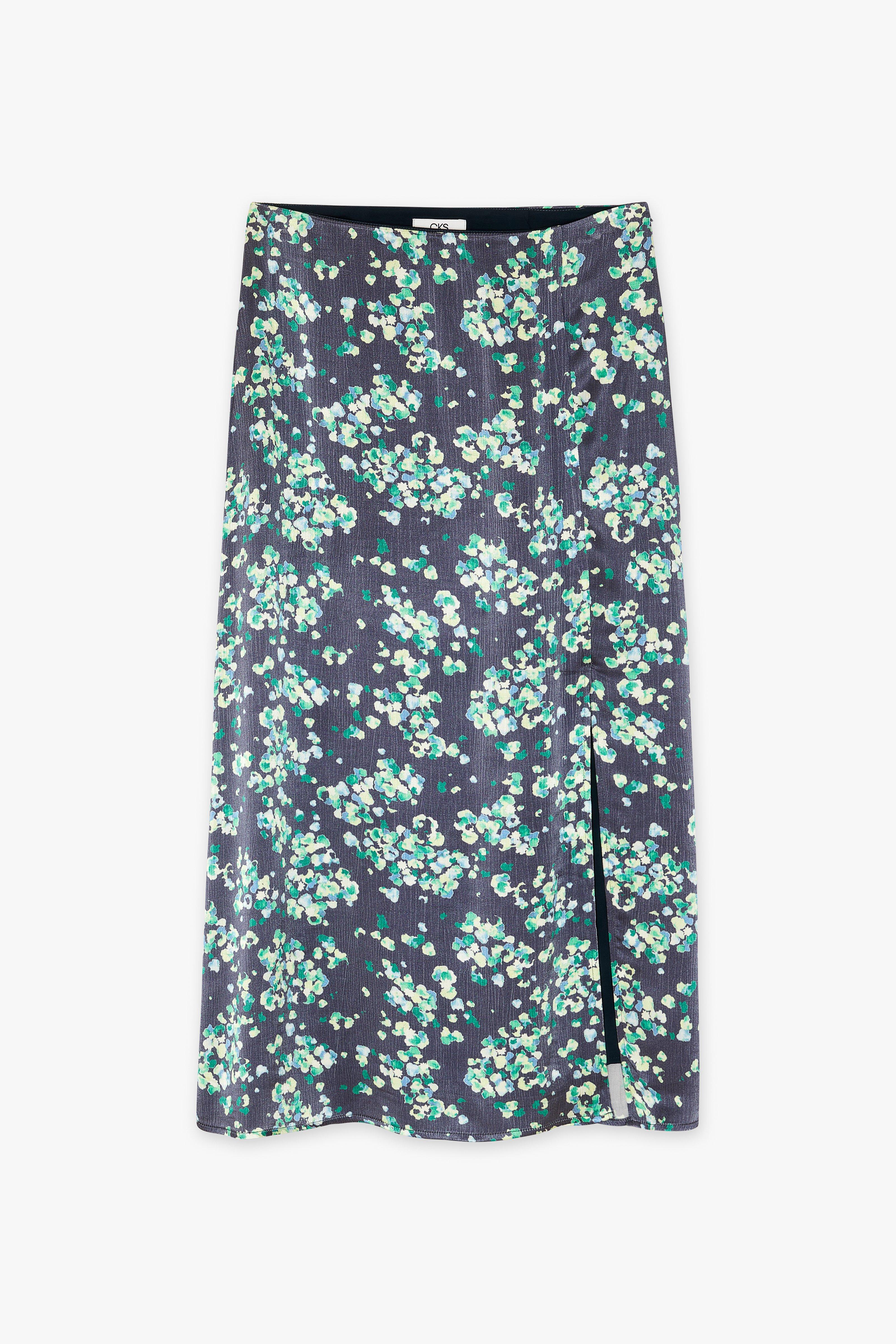 CKS Dames - SKINS - midi skirt - dark grey
