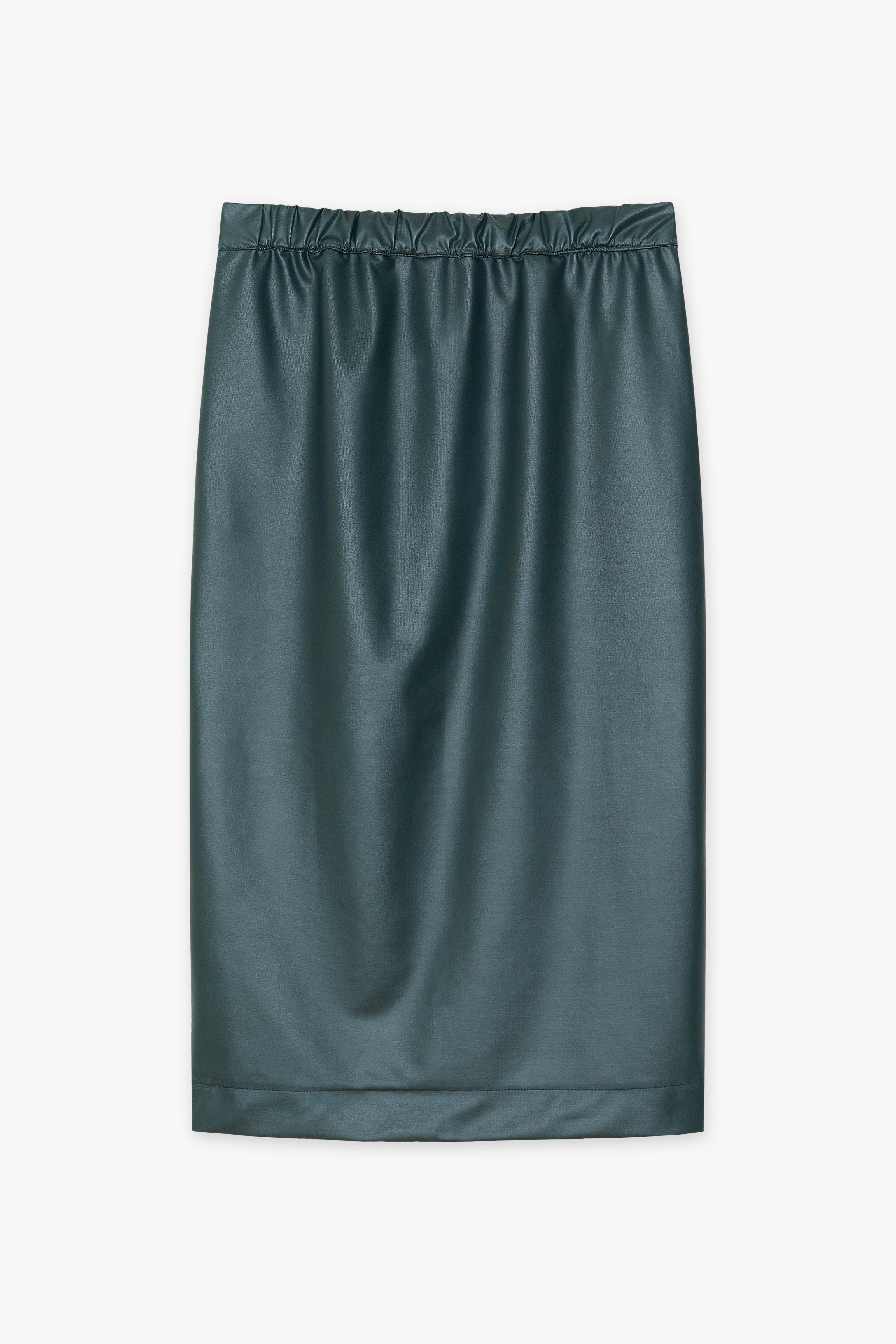CKS Dames - LIPPY - midi skirt - dark green