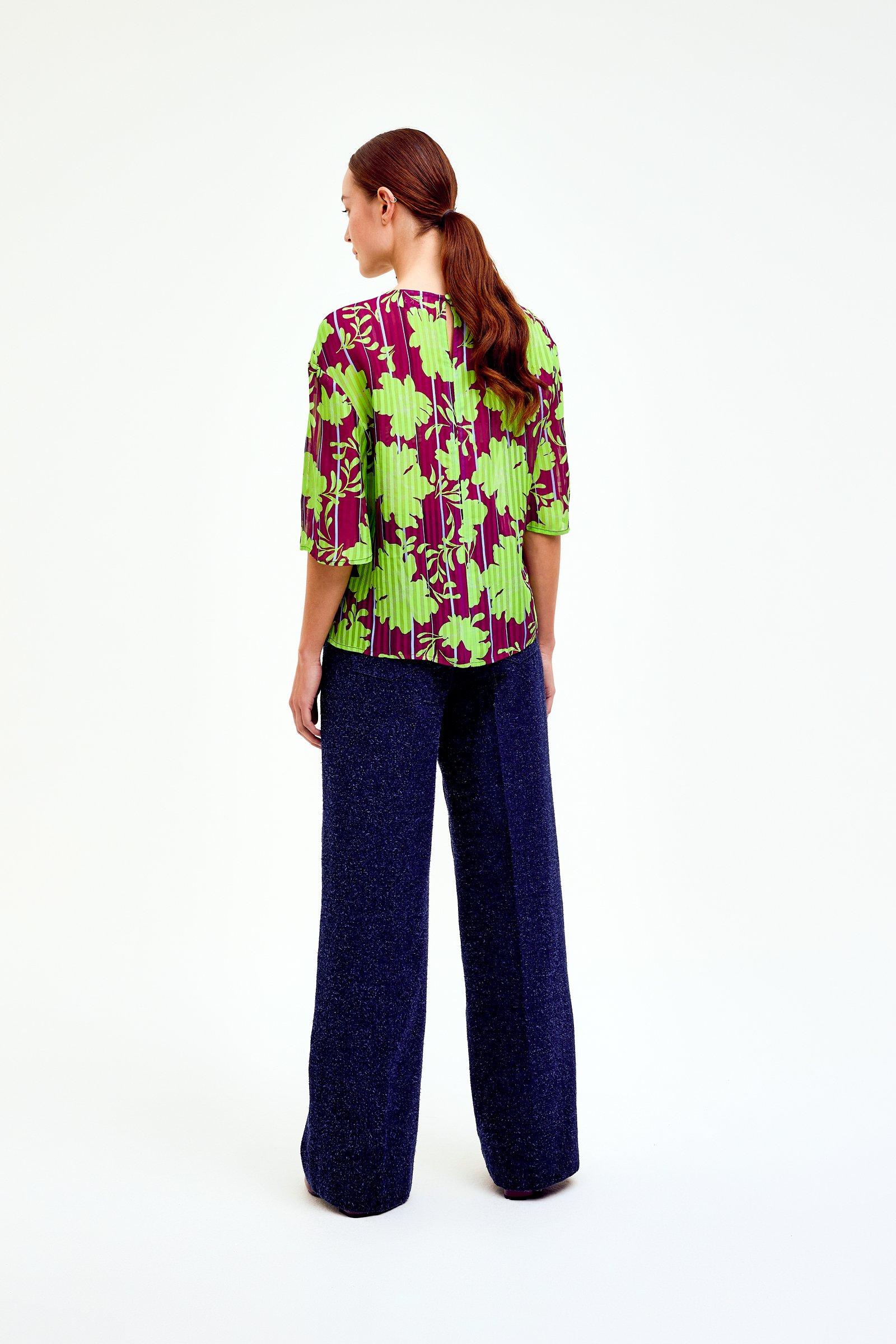 CKS Dames - STORM - blouse korte mouwen - felgroen