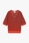 CKS Dames - PRIK - knitted top - red