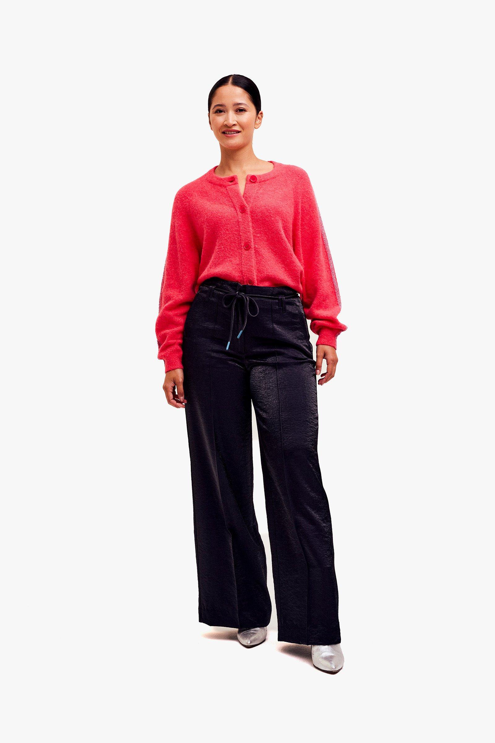 CKS Dames - CARDILUDE - Strickjacke - Rot