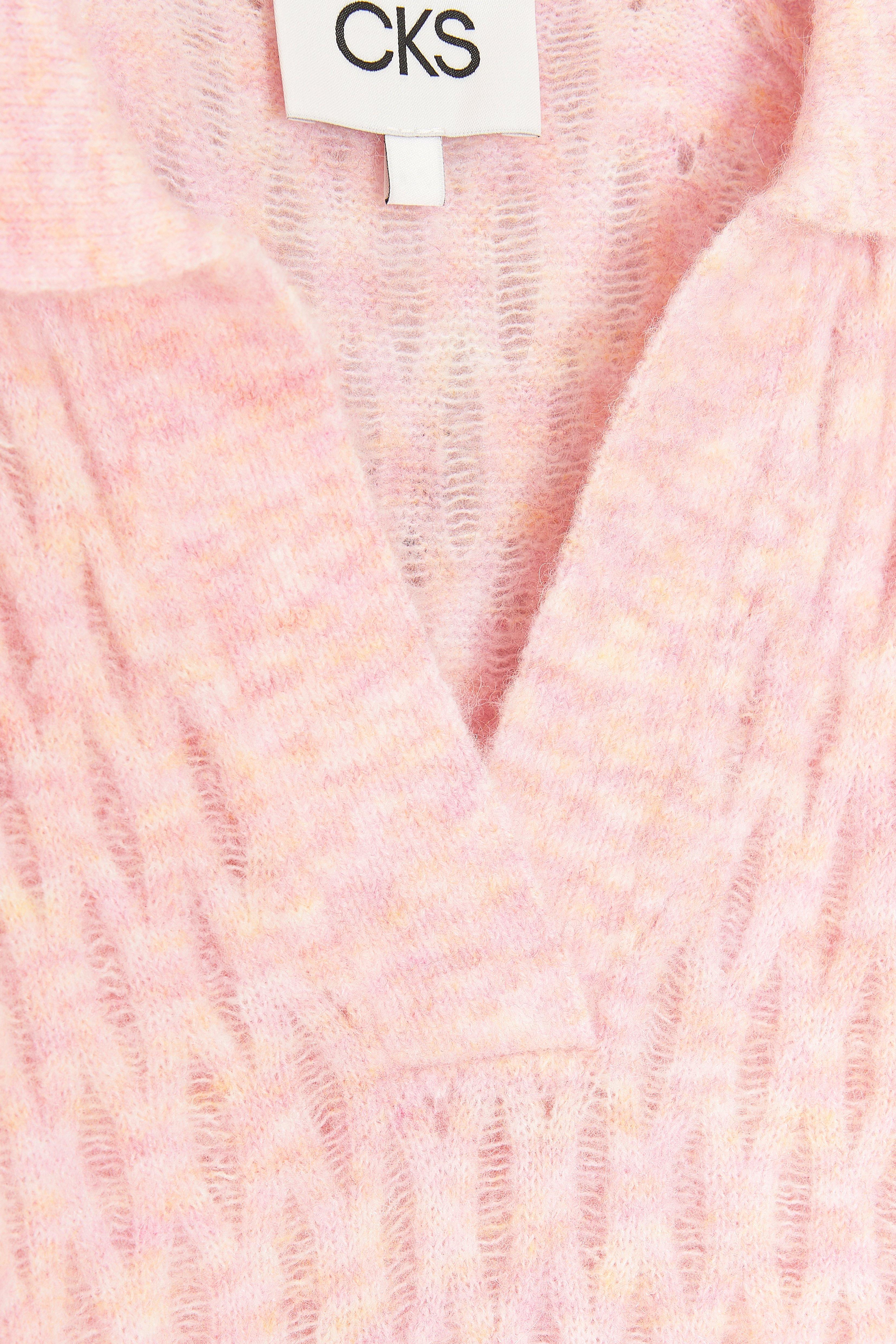 CKS Dames - PLUMMY - pullover - rose clair