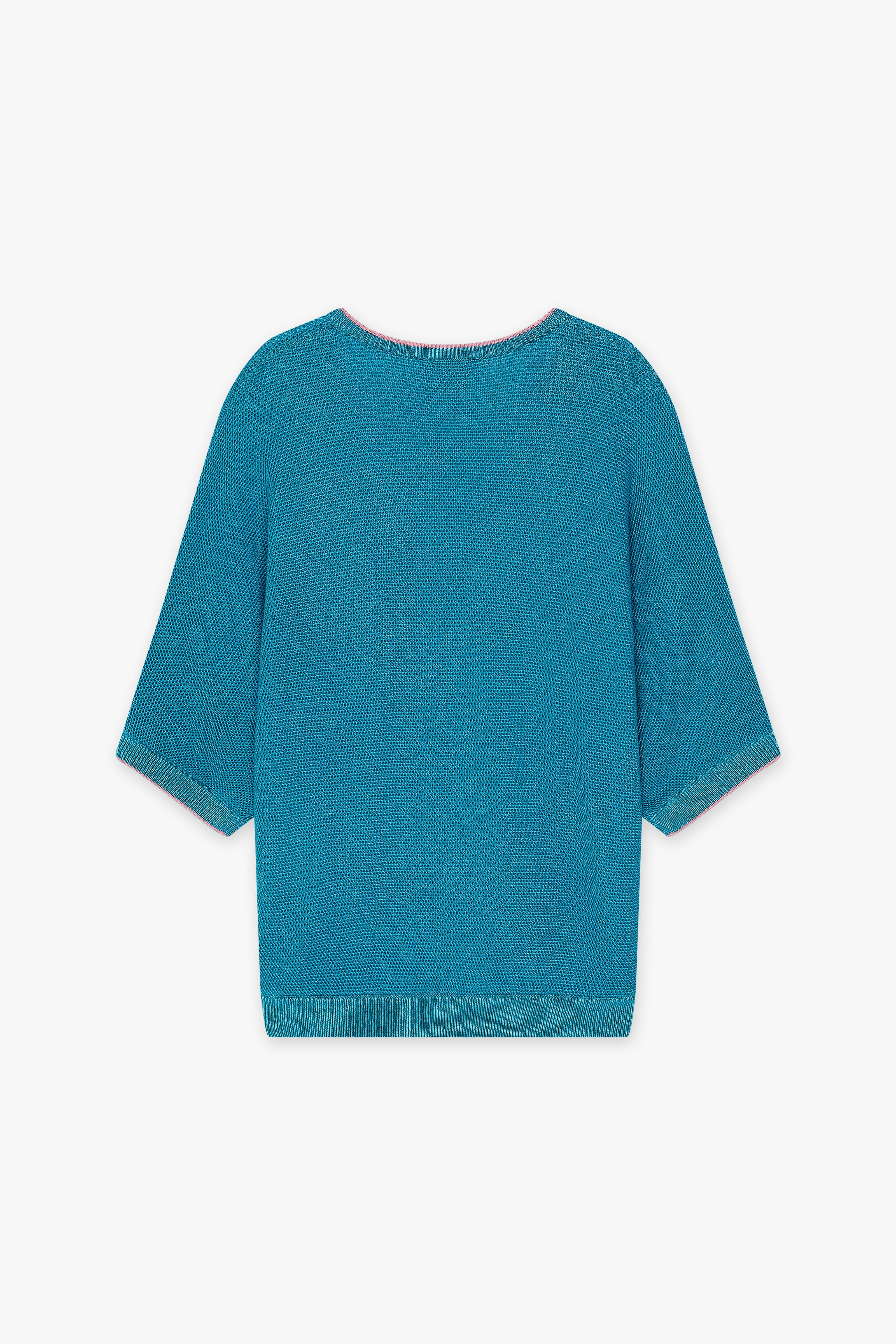 CKS Dames - PRATT - knitted top - vivid blue