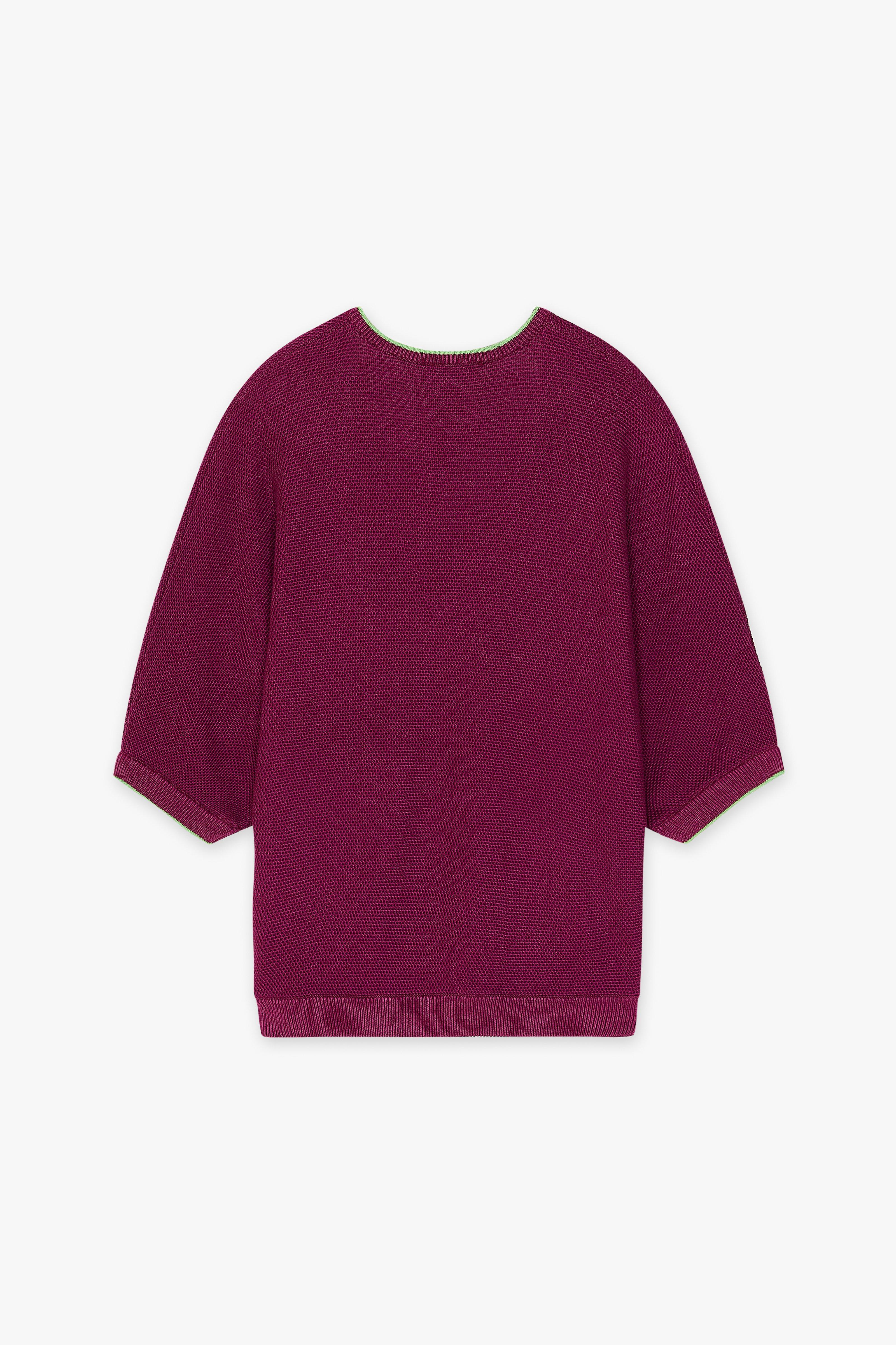 CKS Dames - PRATT - knitted top - purple