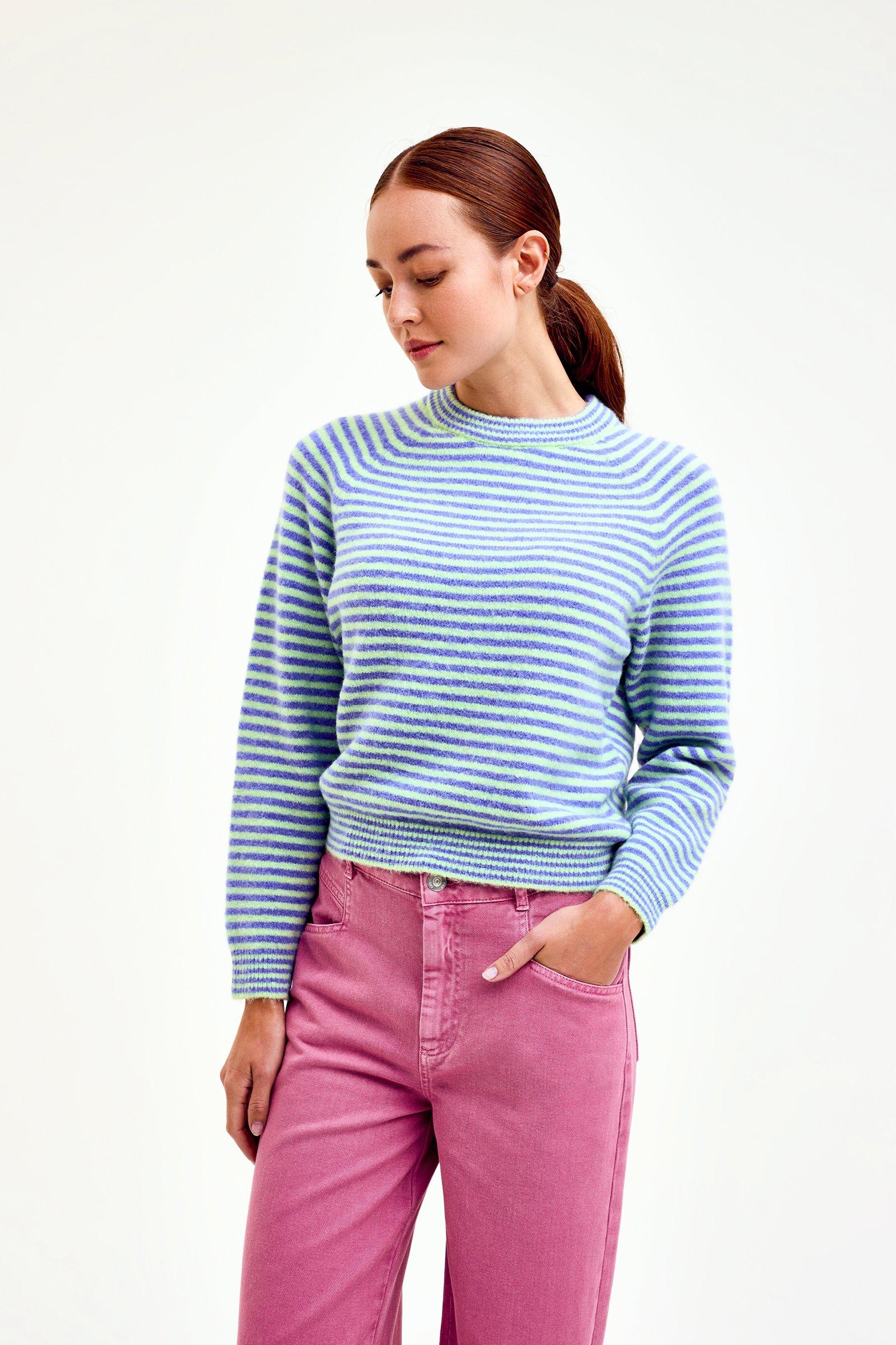 CKS Dames - PRELUDE - pullover - bleu