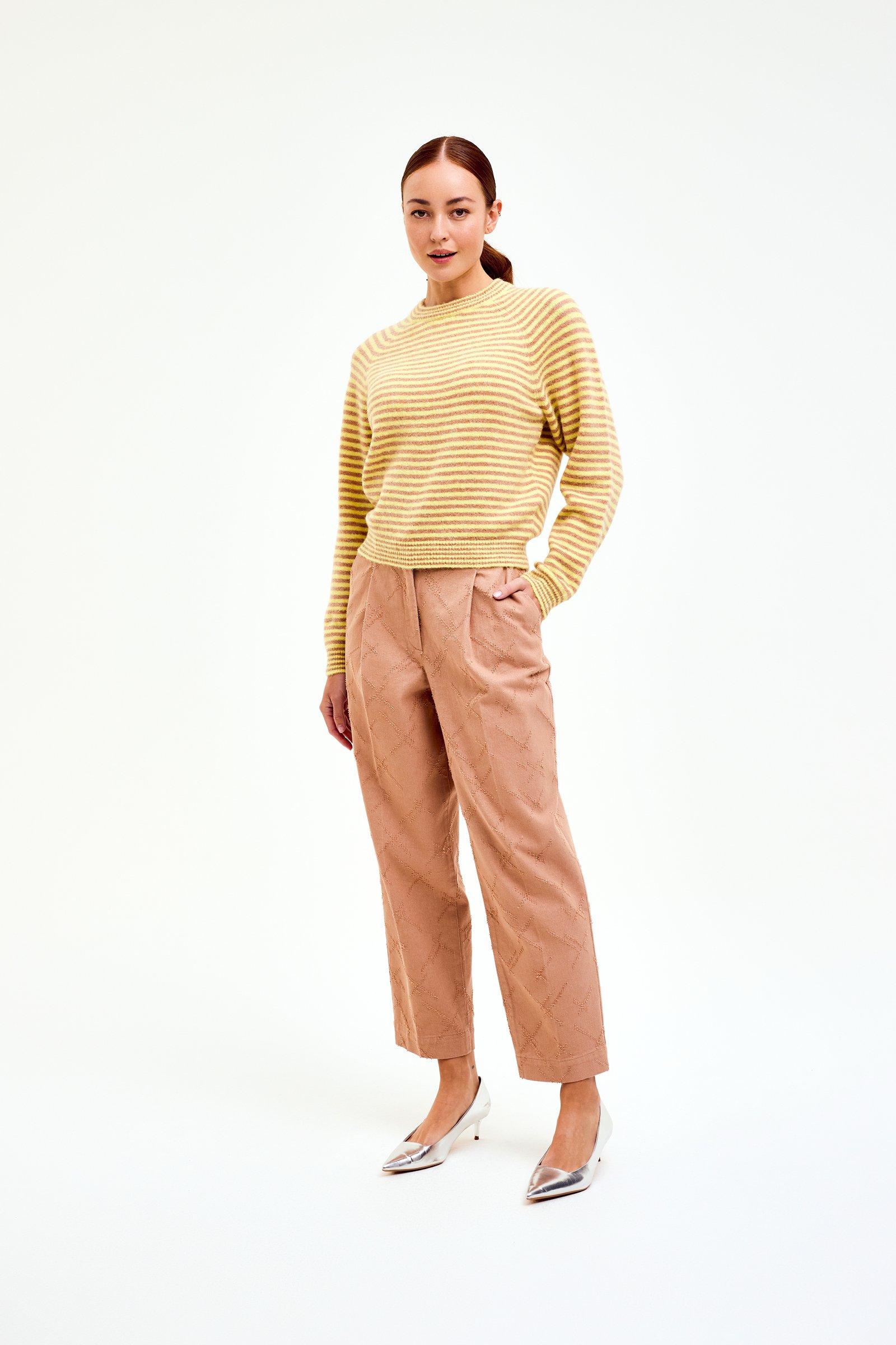 CKS Dames - PRELUDE - pullover - light yellow