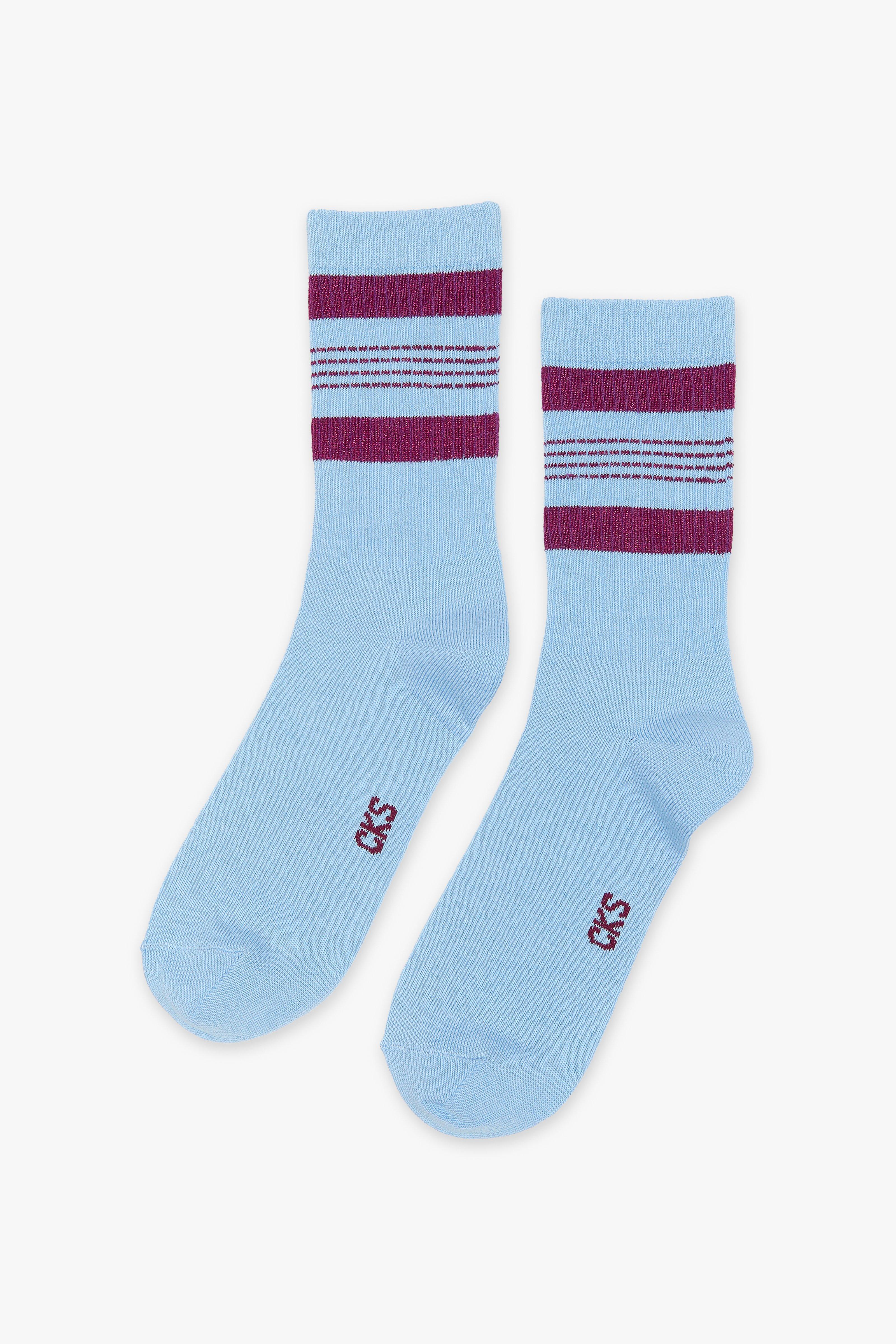 CKS Dames - HAPPINESS - chaussettes - bleu clair