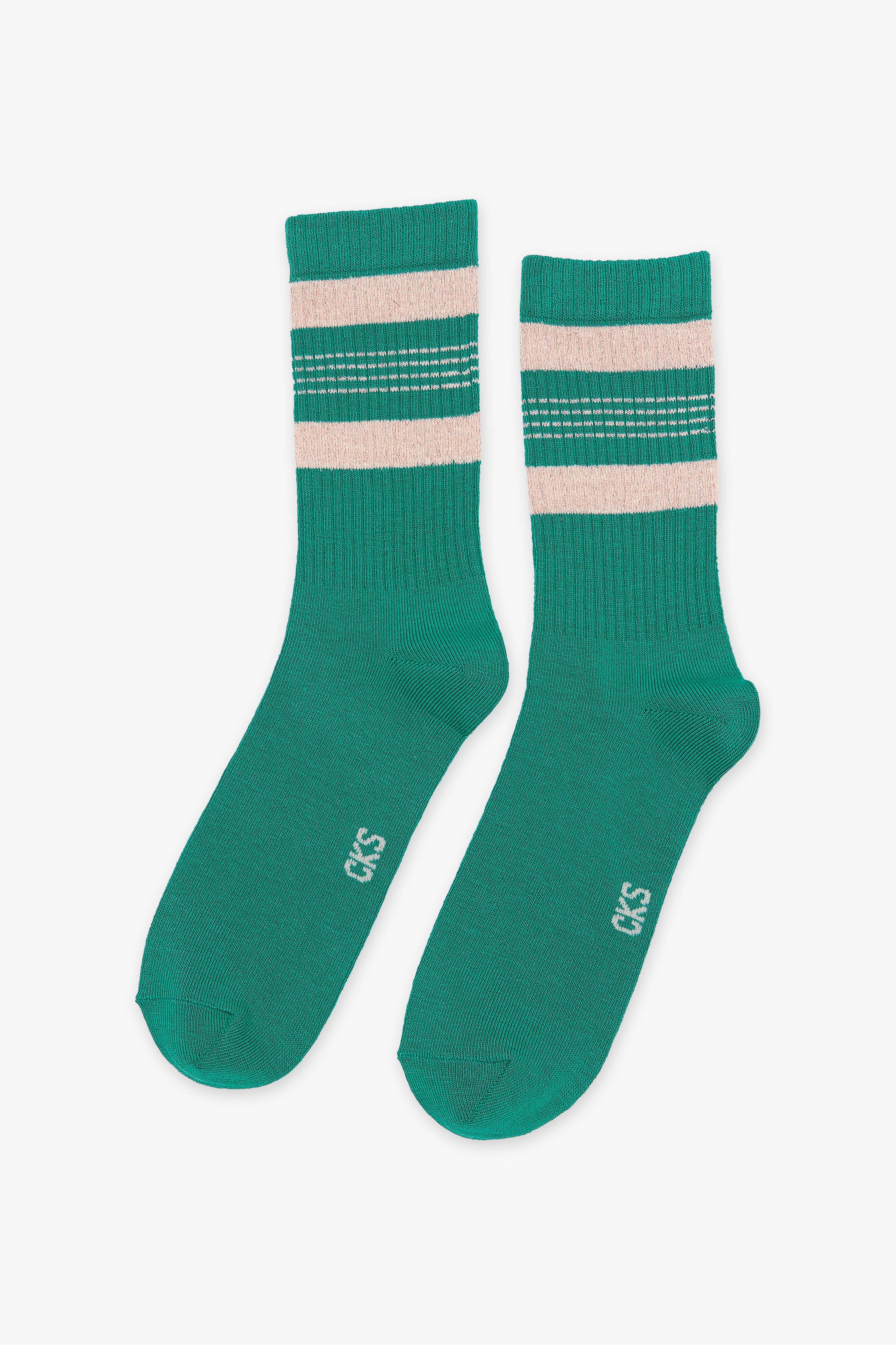 CKS Dames - HAPPINESS - Socken - Dunkelgrün