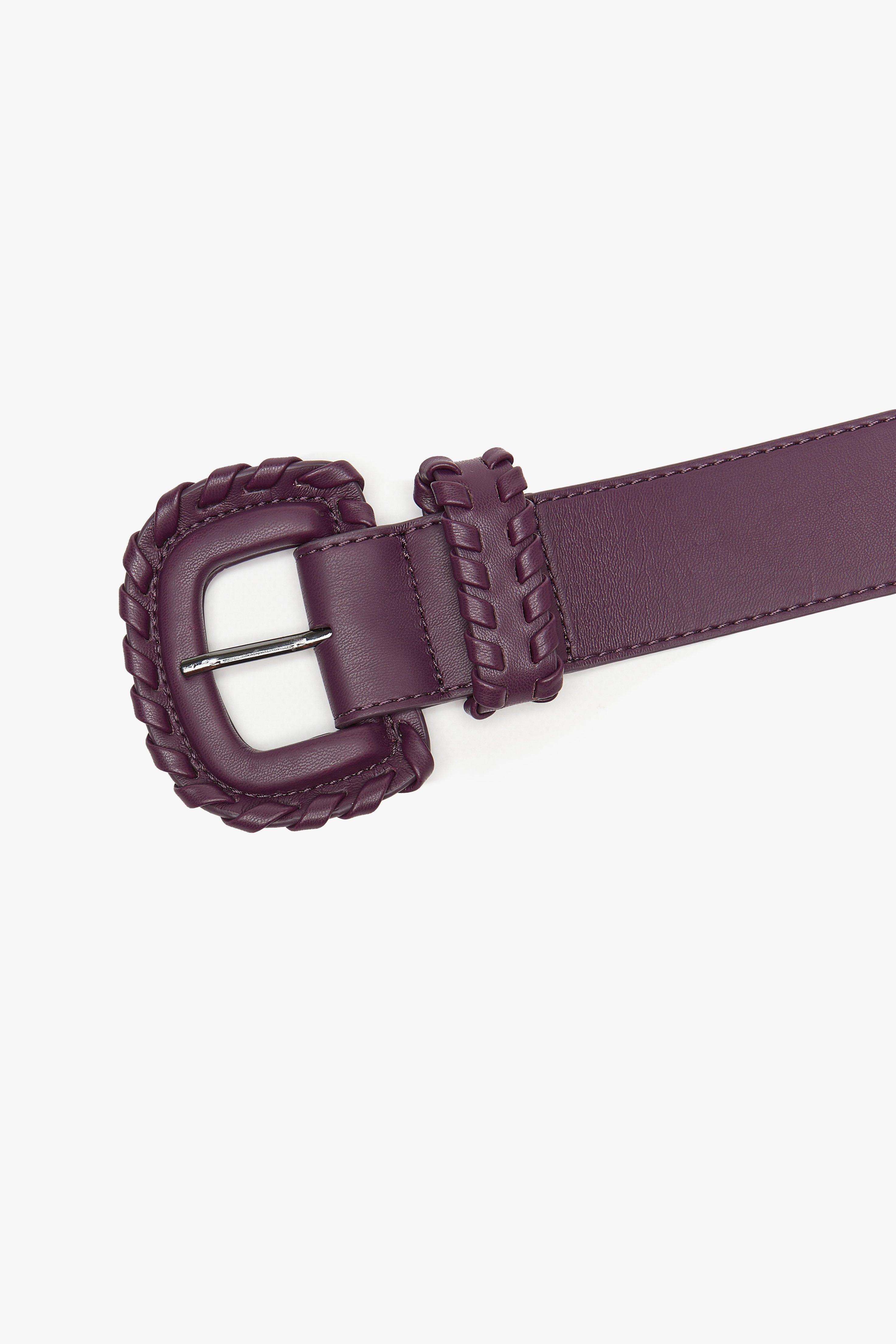 CKS Dames - STITCHY - ceinture large - violet