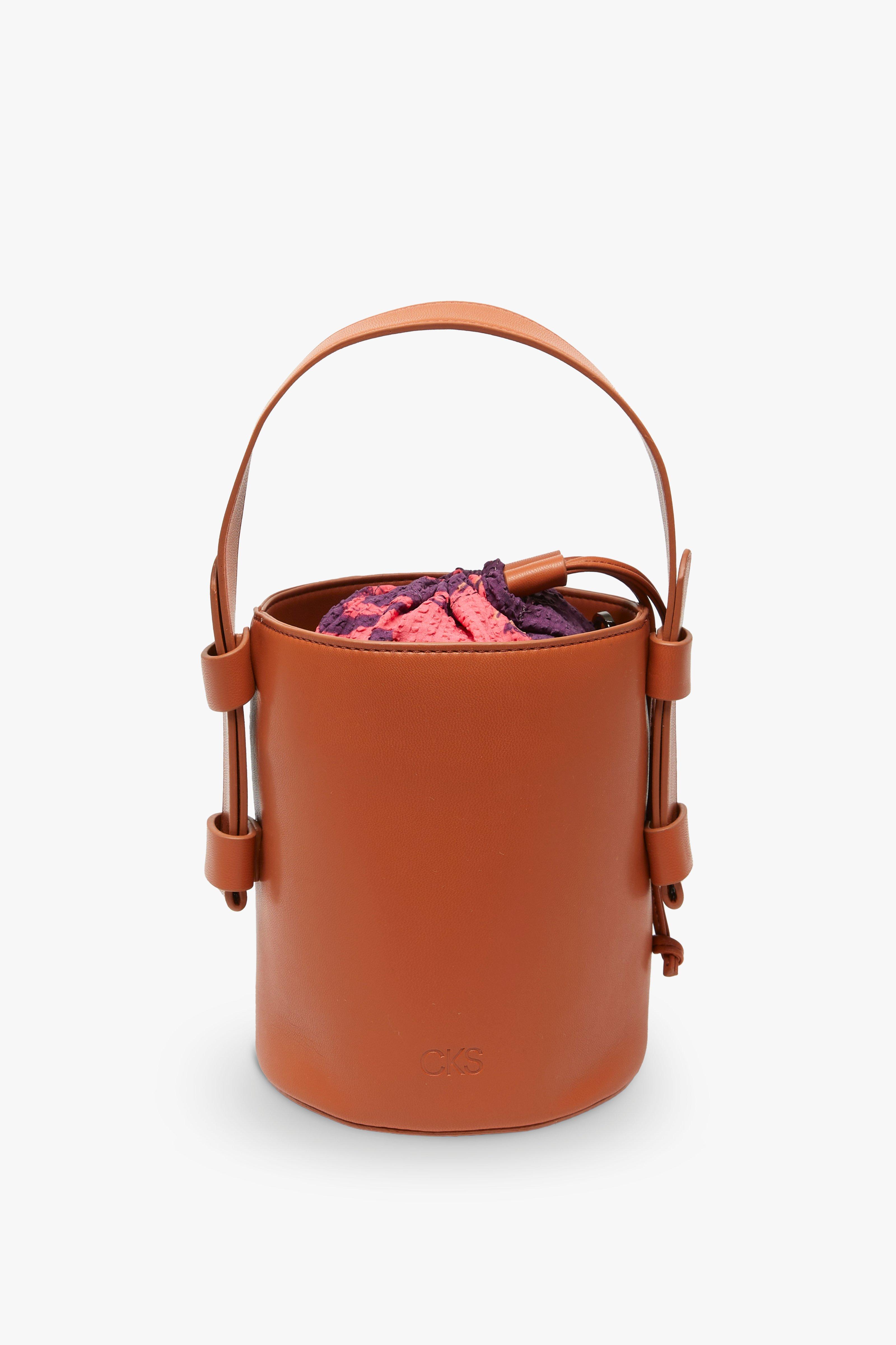 CKS Dames - BUCKY - Schultertasche - Hellbraun
