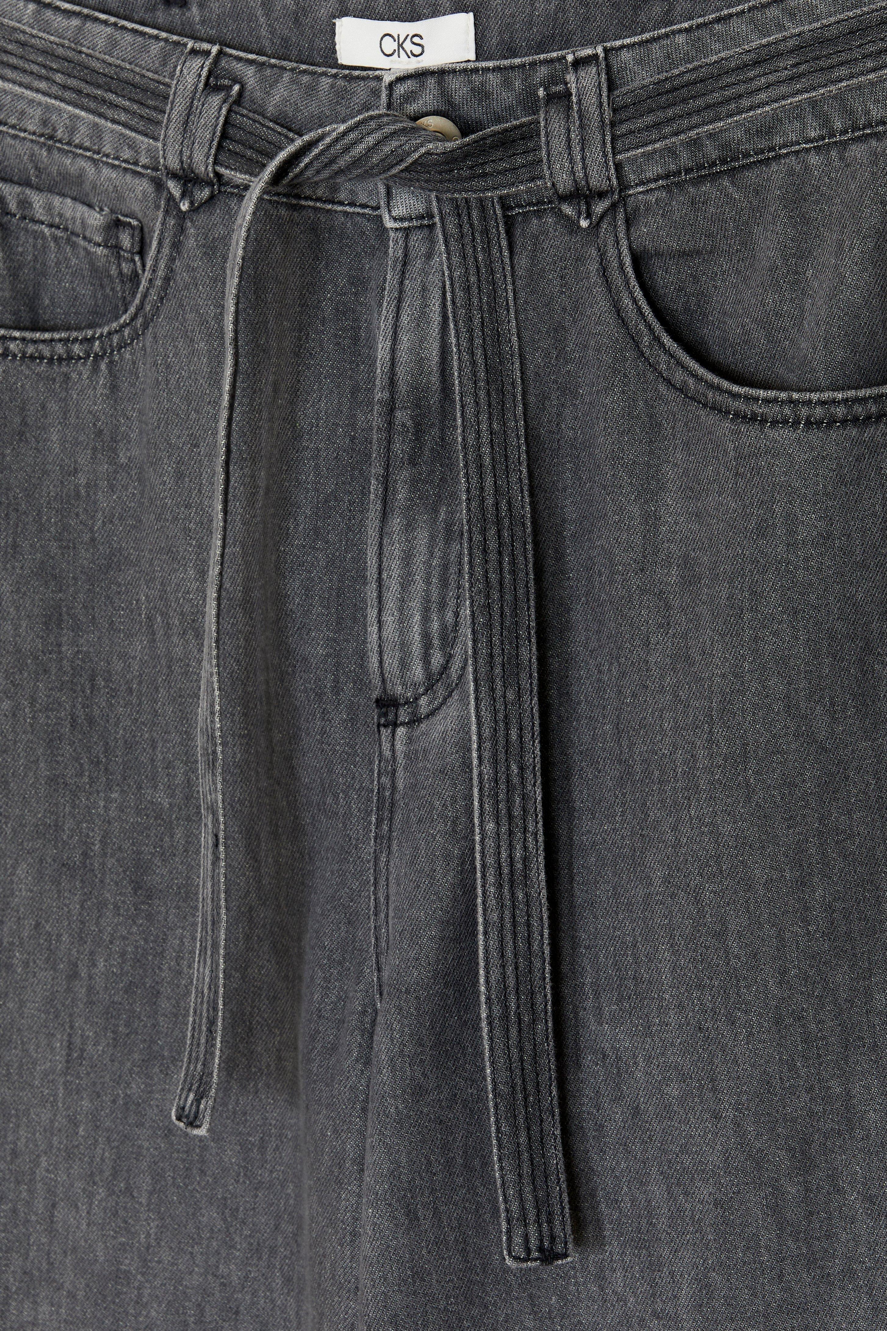 CKS Dames - WILHIGH - ankle jeans - dark grey