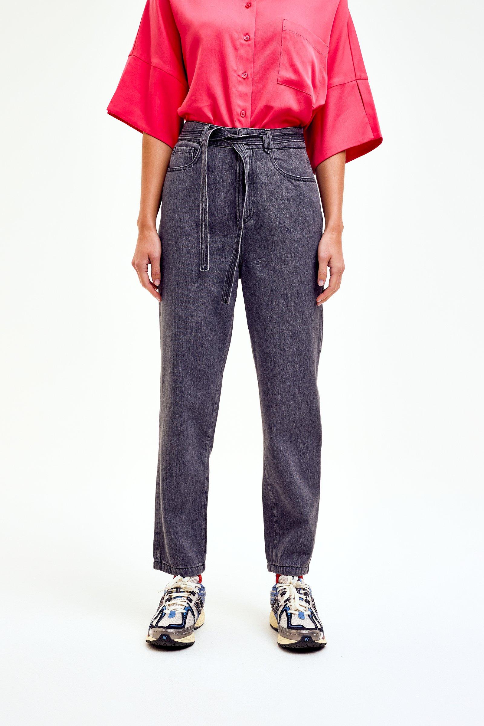 CKS Dames - WILHIGH - ankle jeans - dark grey