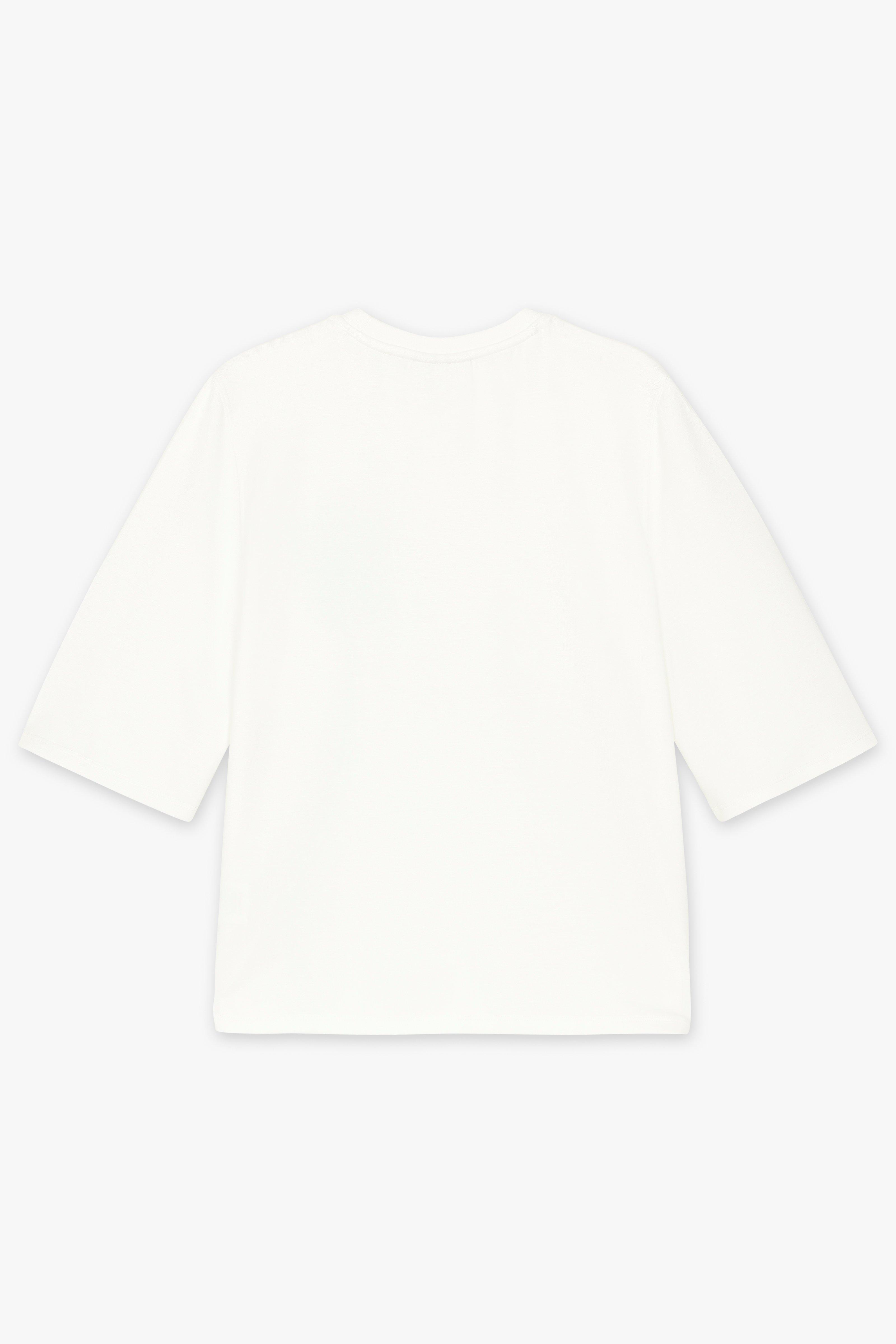 CKS Dames - SARI - t-shirt à manches courtes - beige clair