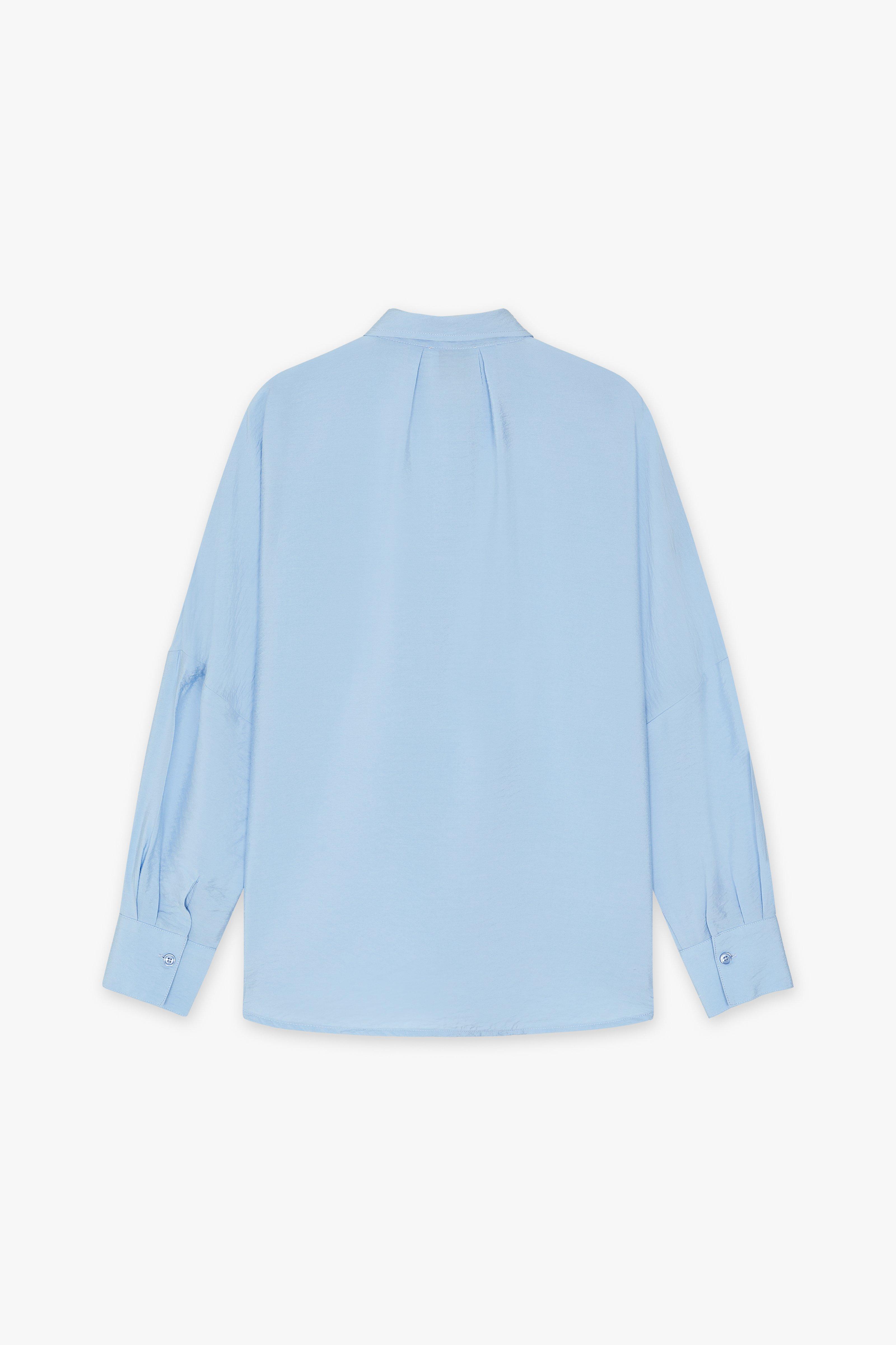 CKS Dames - WAZNA - blouse short sleeves - light blue