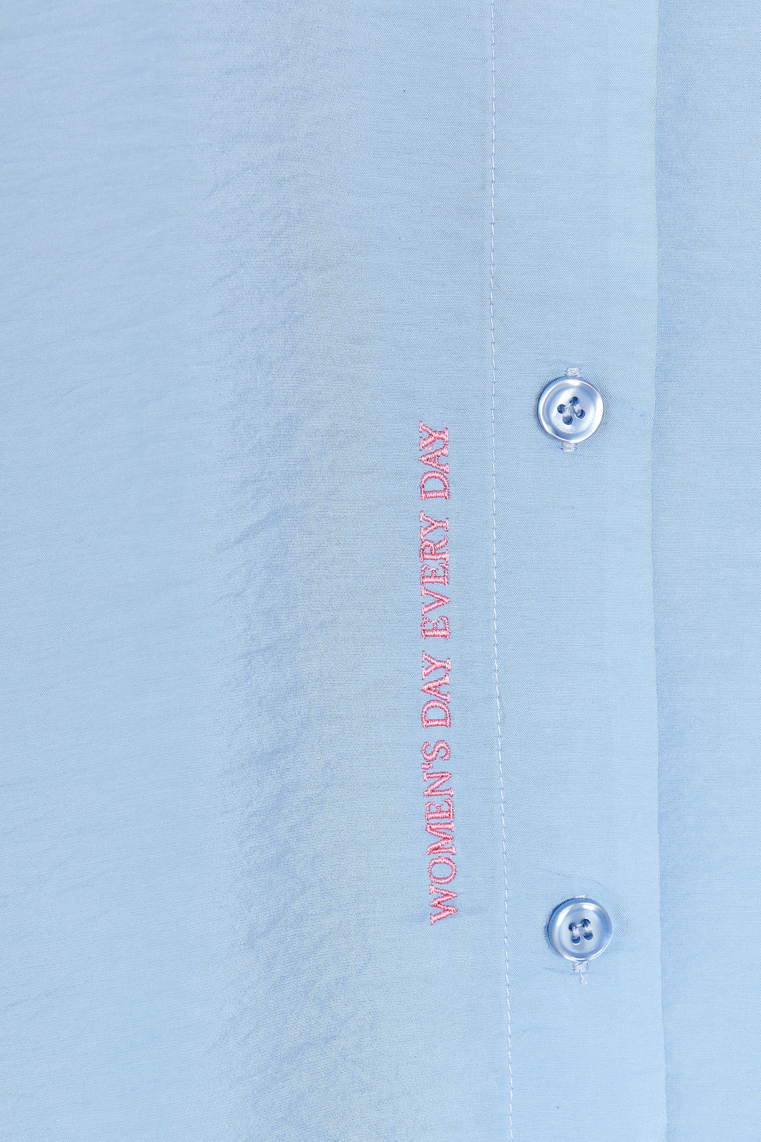 CKS Dames - WAZNA - blouse short sleeves - light blue