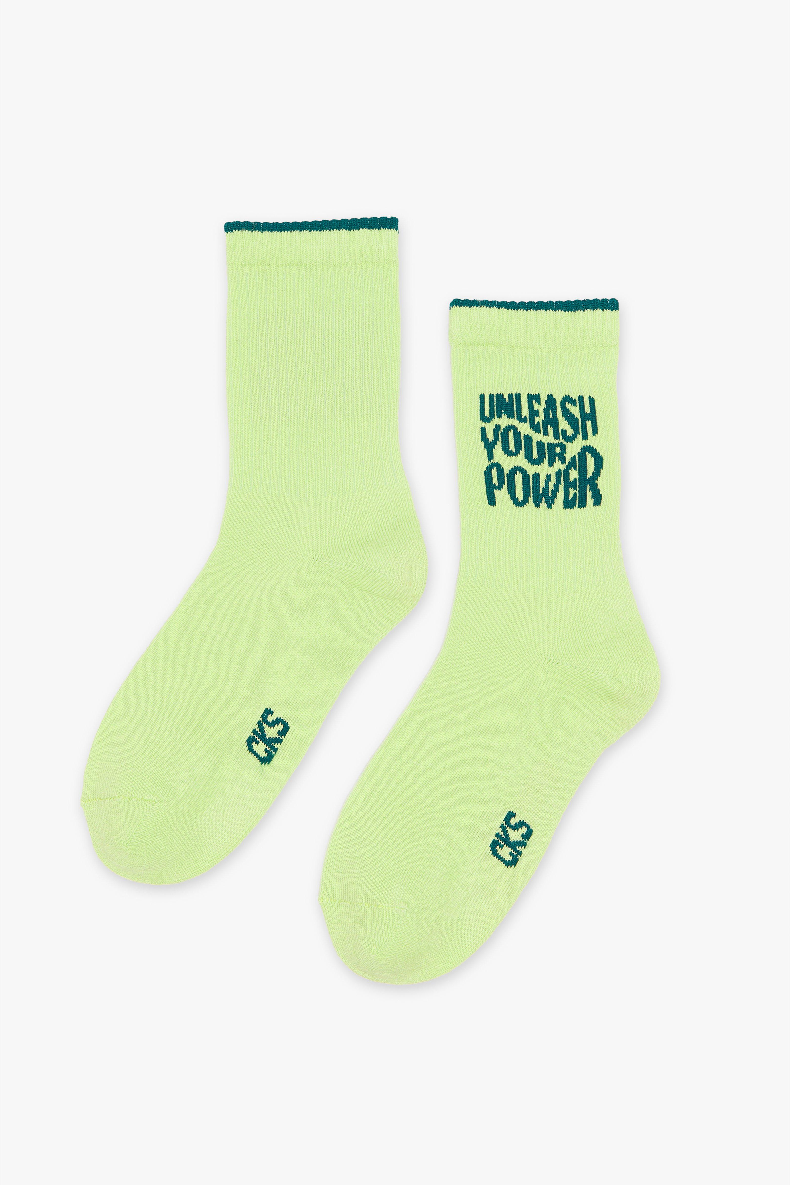 CKS Dames - POWER - chaussettes - vert clair