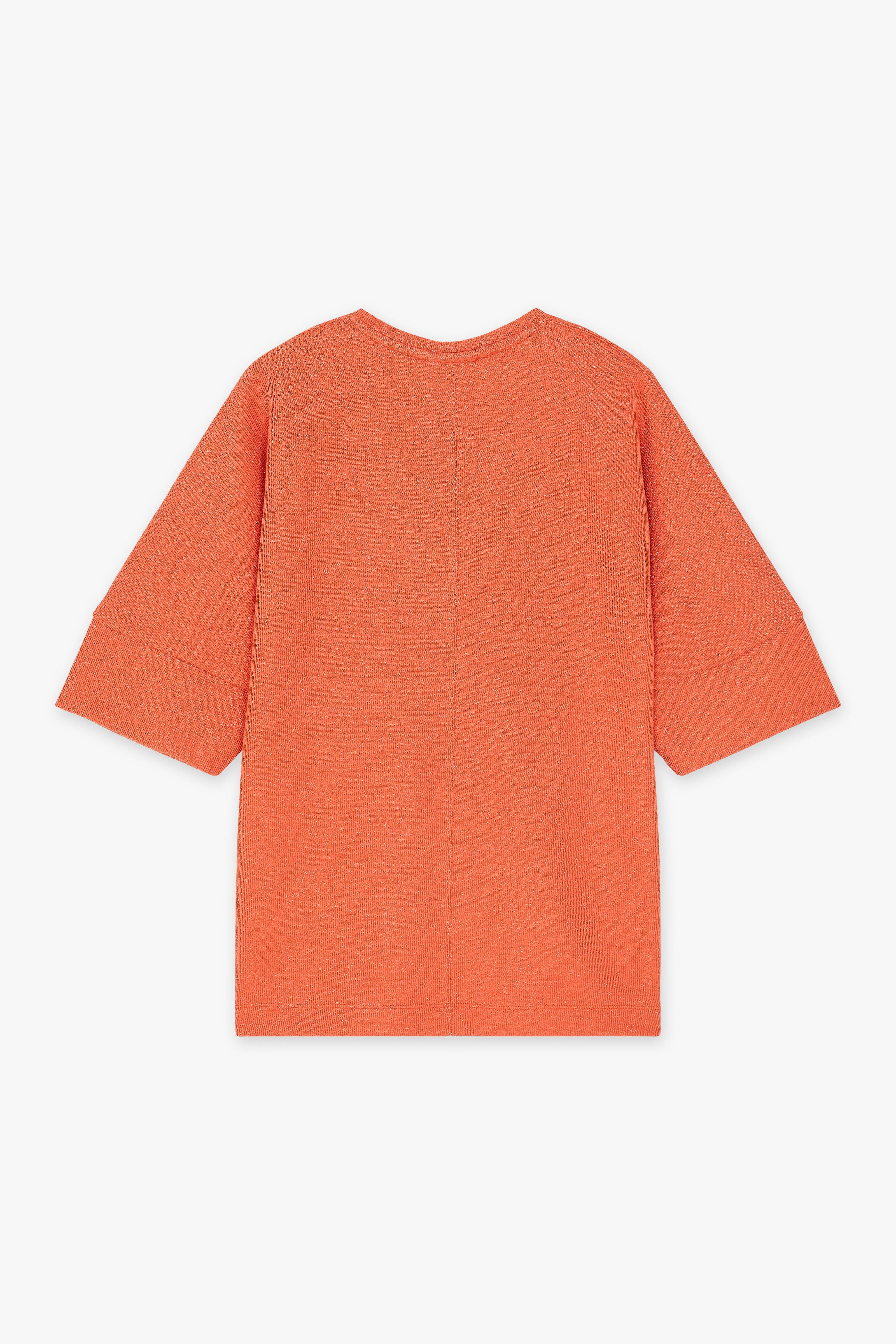 CKS Dames - ELDODEEP - t-shirt short sleeves - bright orange