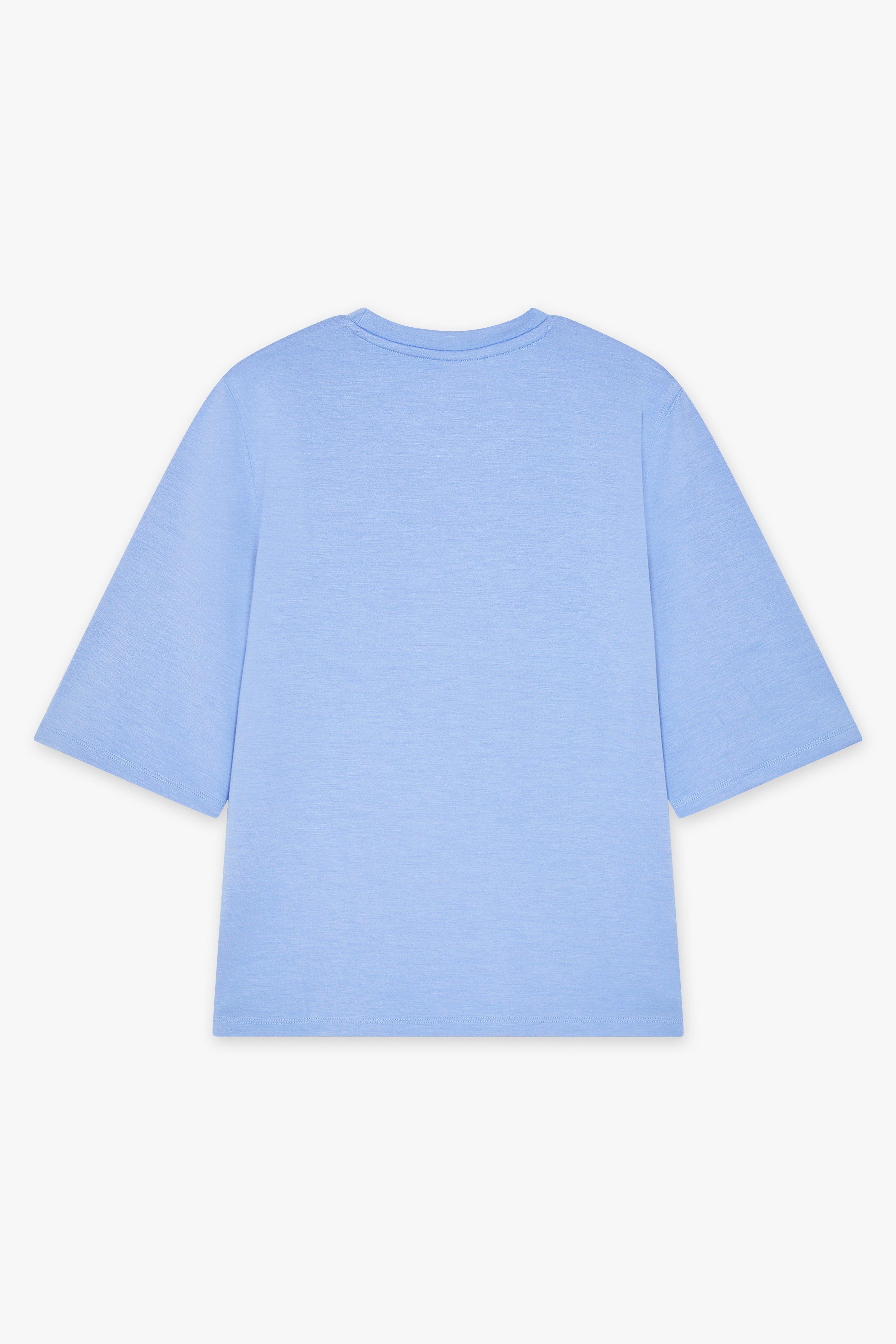 CKS Dames - SARI - T-Shirt Kurzarm - Hellblau