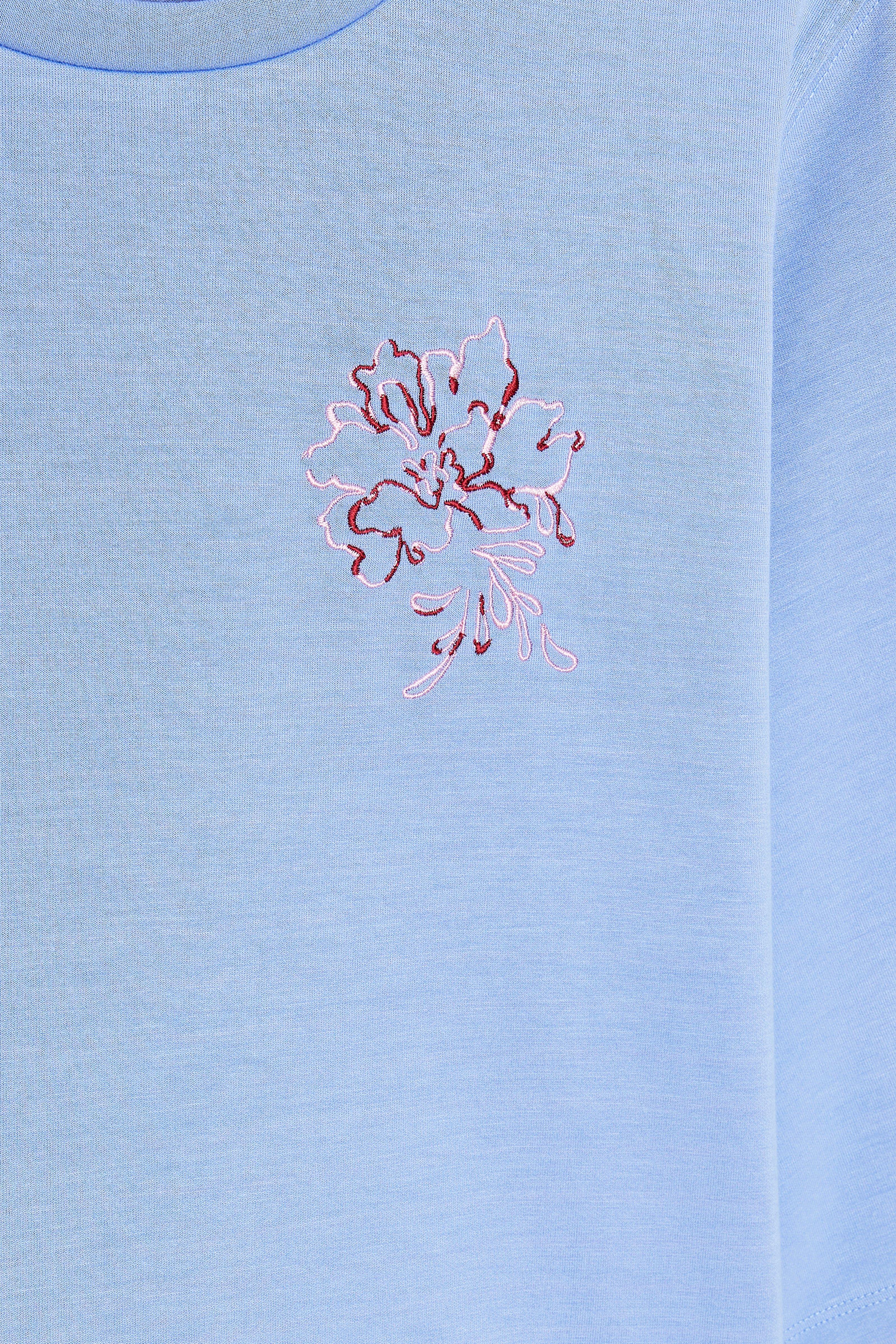CKS Dames - SARI - T-Shirt Kurzarm - Hellblau