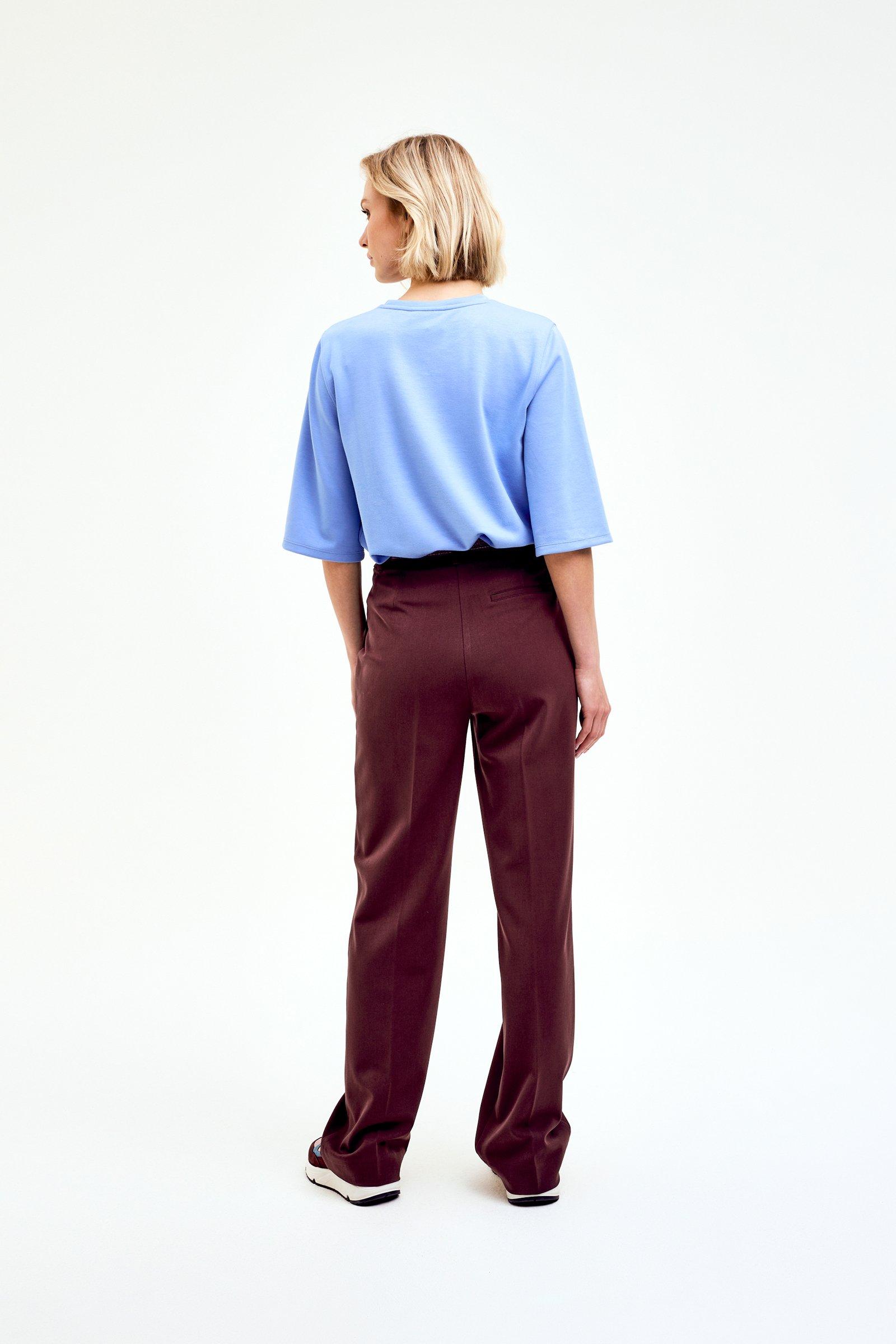 CKS Dames - SARI - T-Shirt Kurzarm - Hellblau