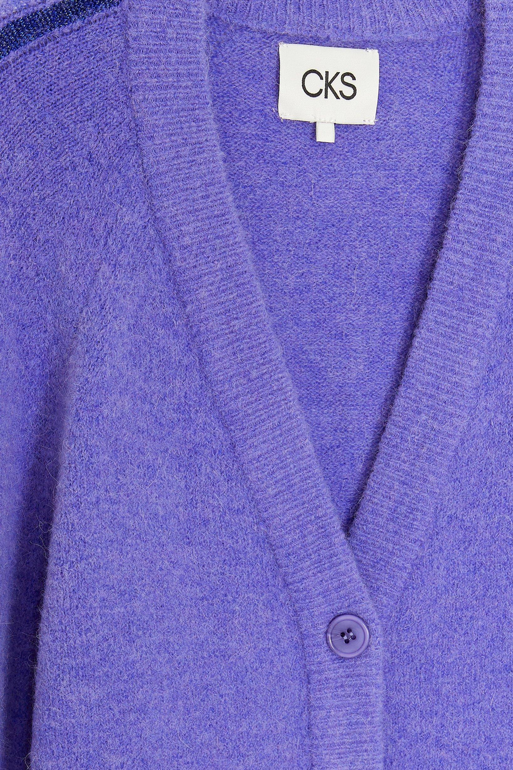 CKS Dames - CARDINI - cardigan - blue
