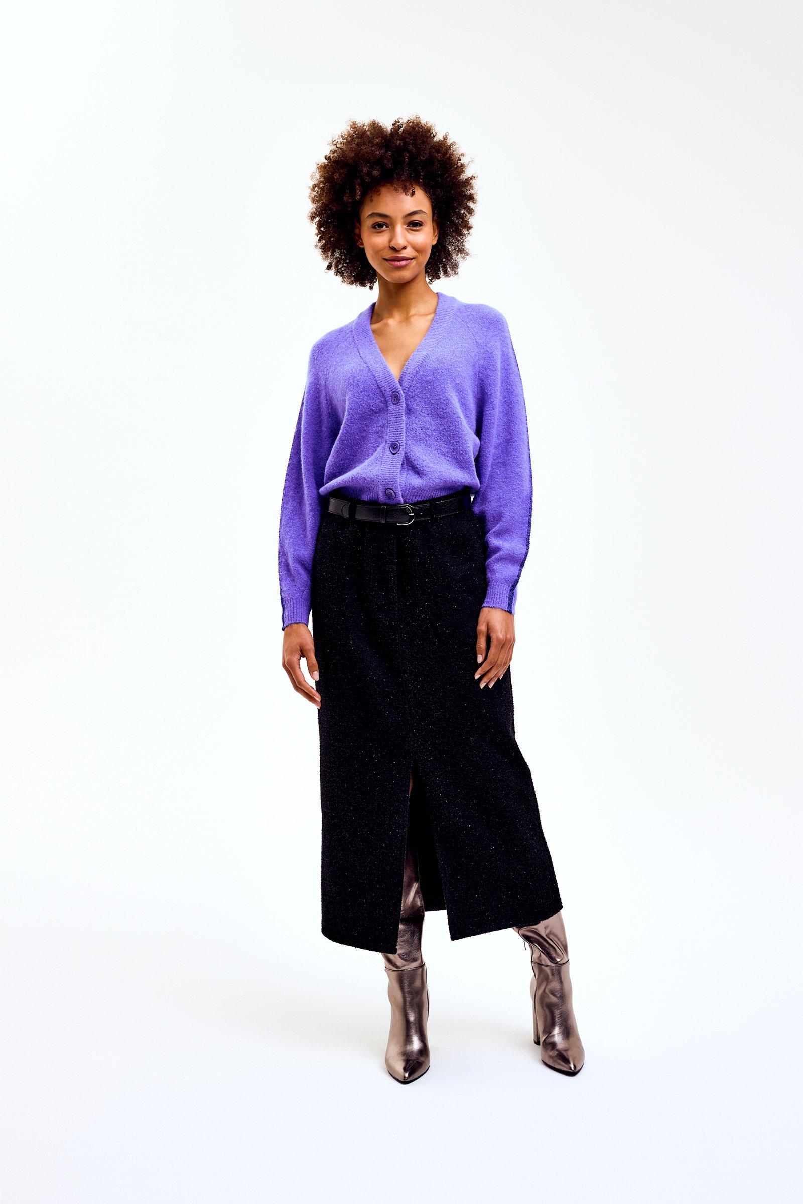 CKS Dames - CARDINI - cardigan - blue