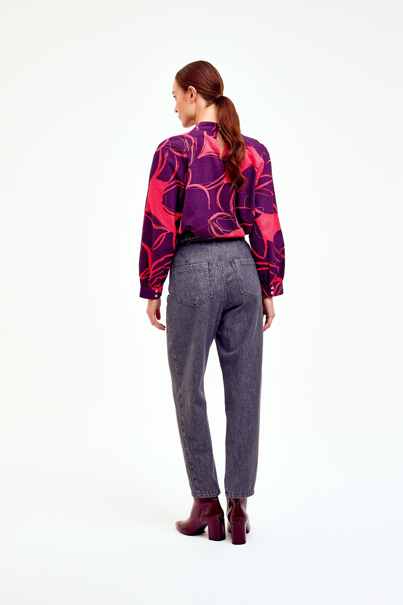 CKS Dames - SHAY - blouse korte mouwen - rood