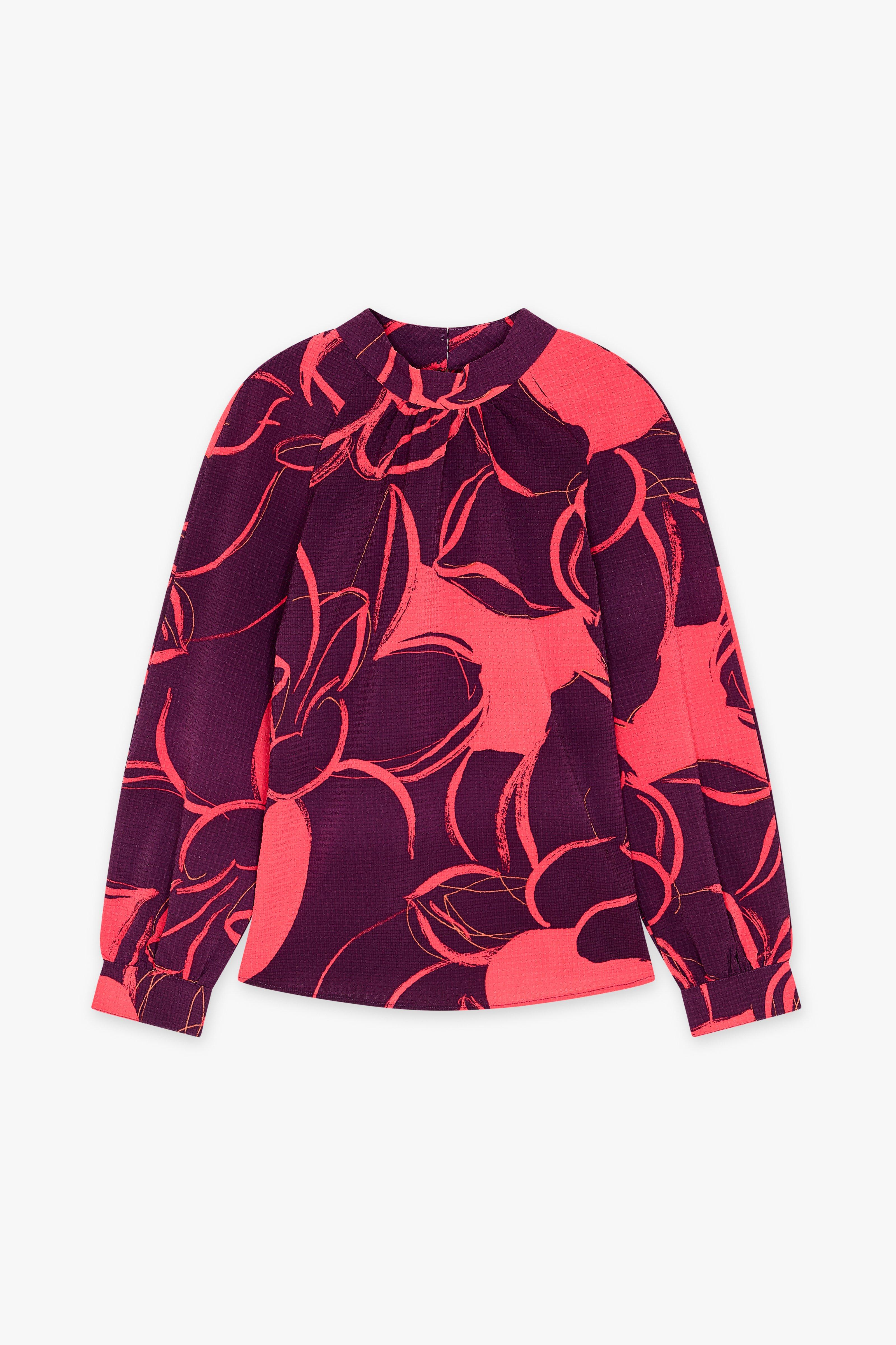 CKS Dames - SHAY - blouse korte mouwen - rood