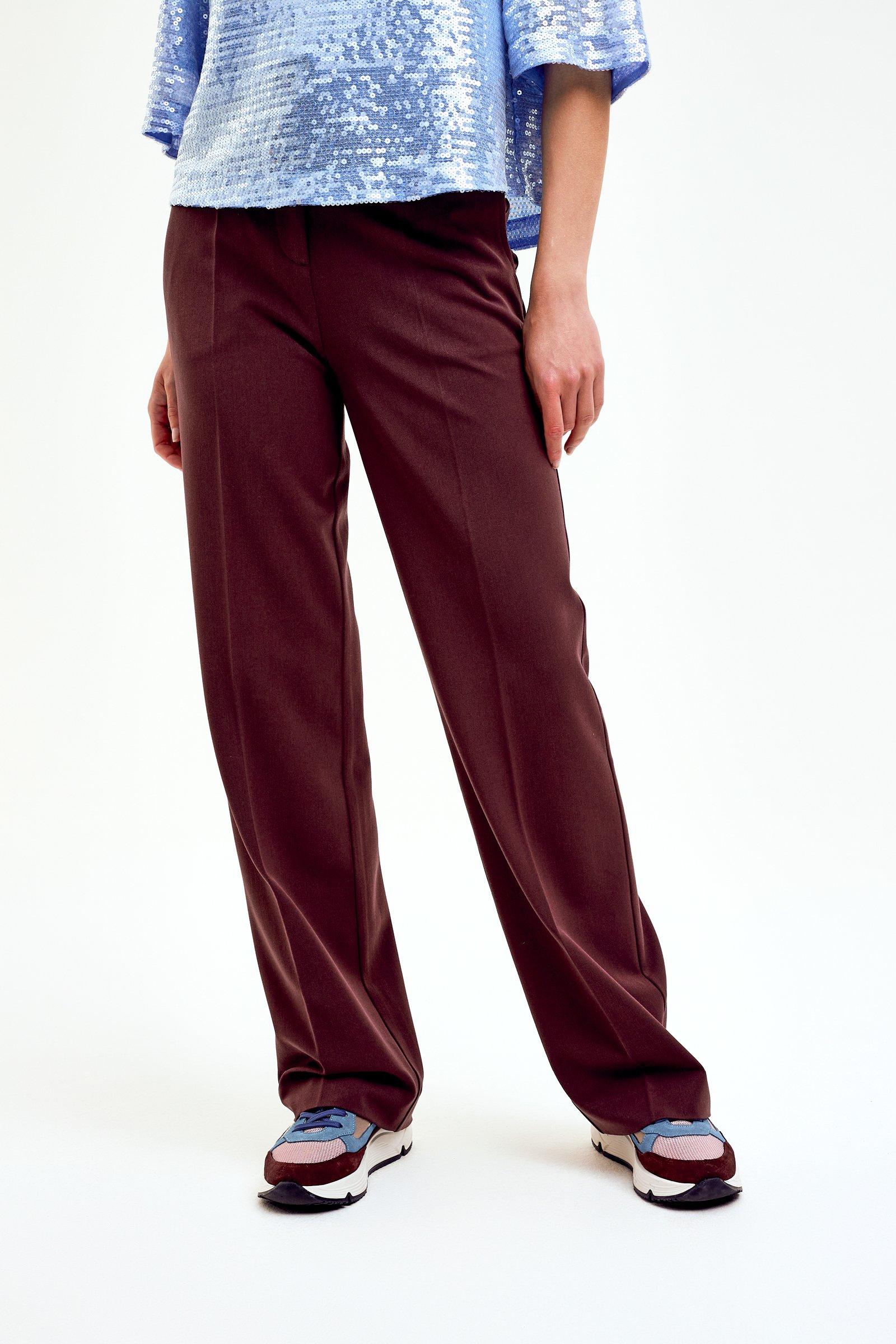 CKS Dames - TONKSA - long trouser - dark brown