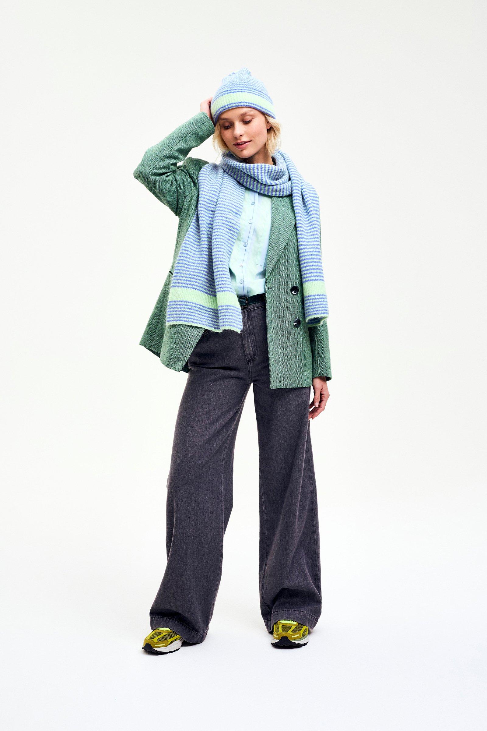 CKS Dames - GRANNA - scarf (winter) - blue