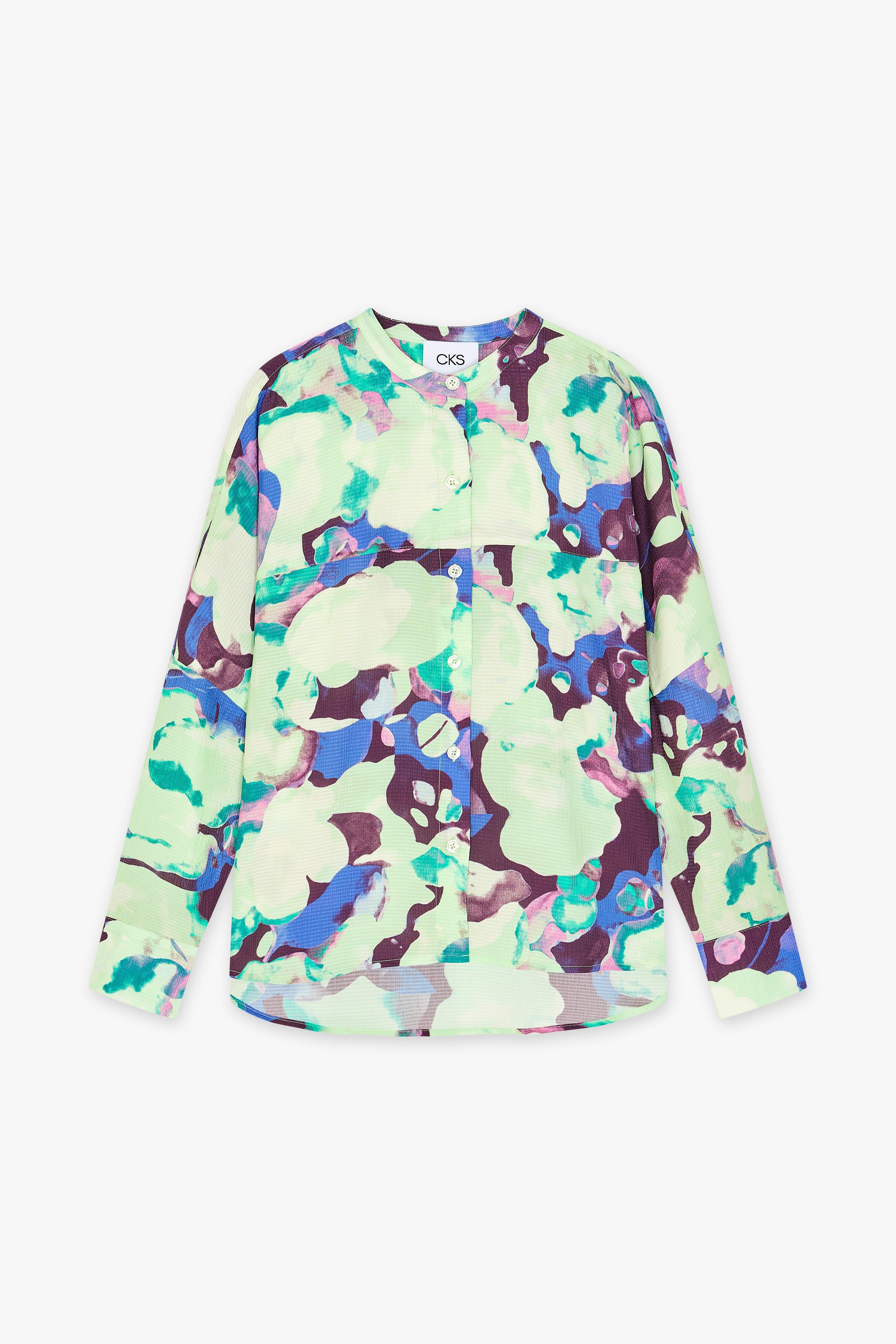 CKS Dames - JAZNA - blouse short sleeves - green