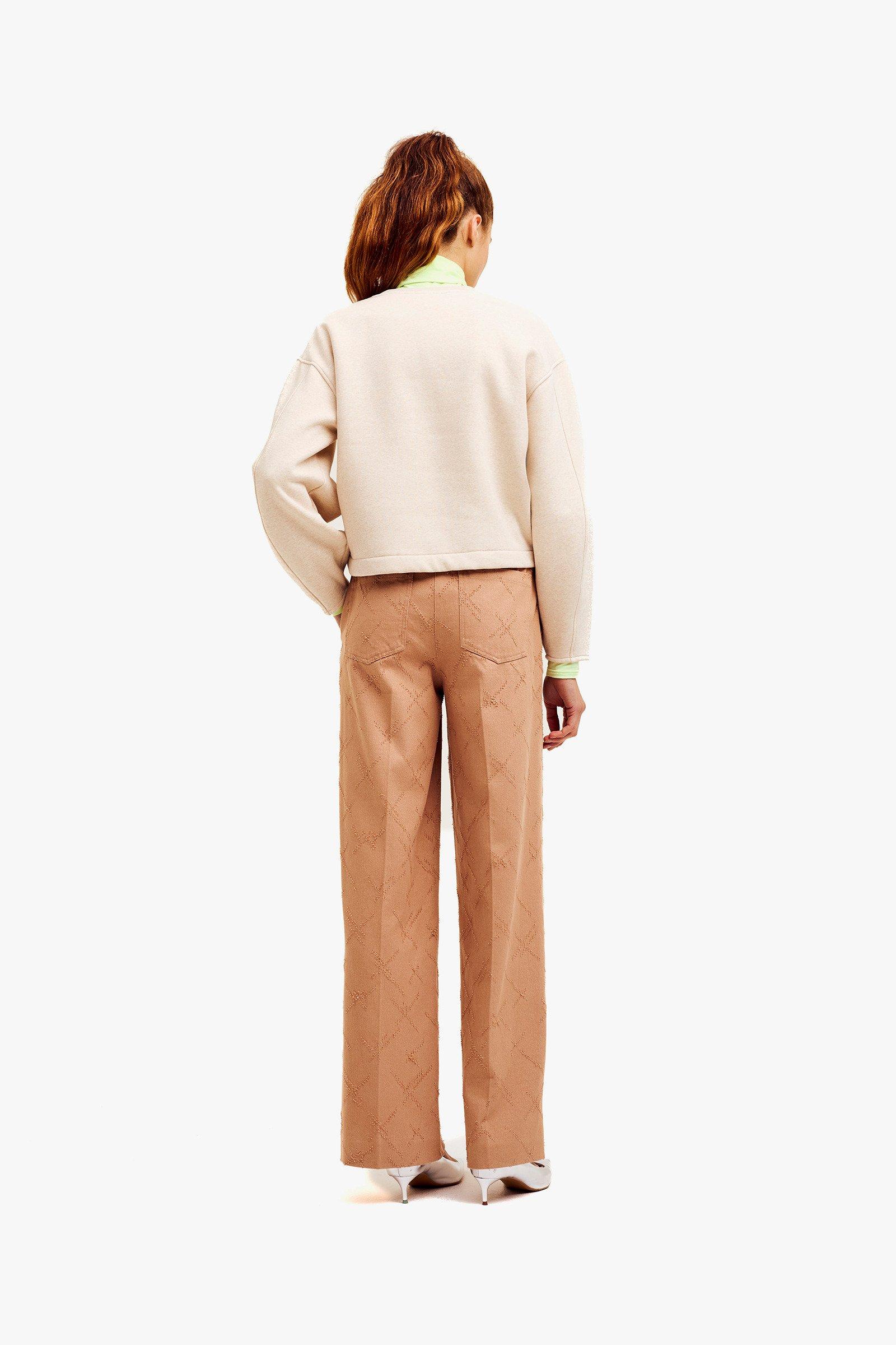 CKS Dames - RODAN - pantalon long - beige