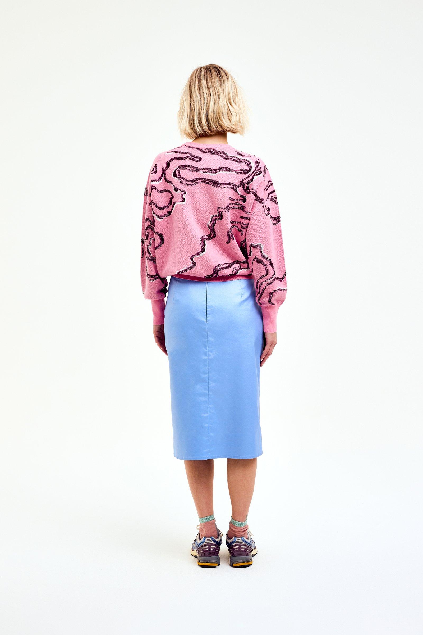 CKS Dames - RIMIDI - midirok - lichtblauw