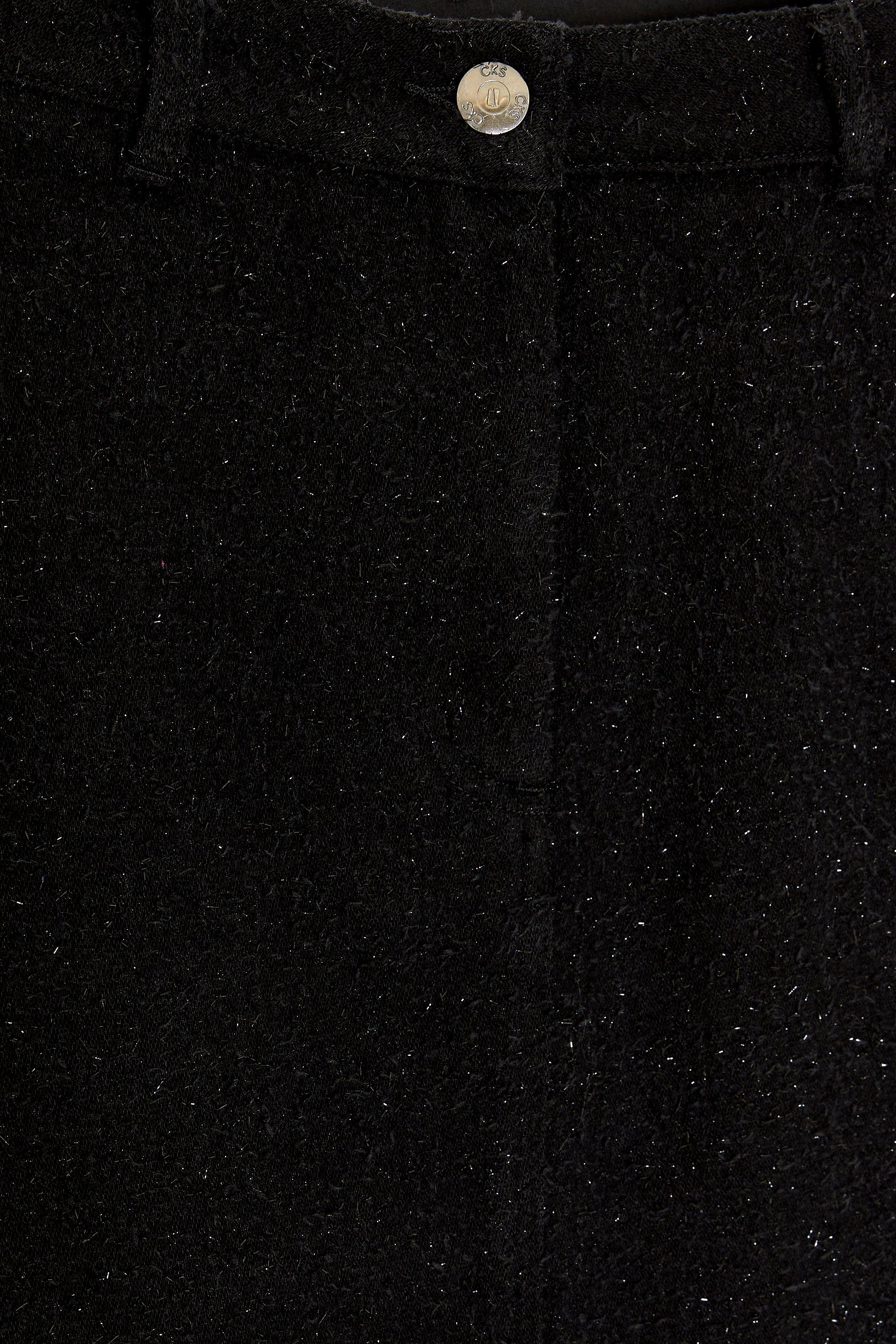 CKS Dames - SKIPPER - midi skirt - black