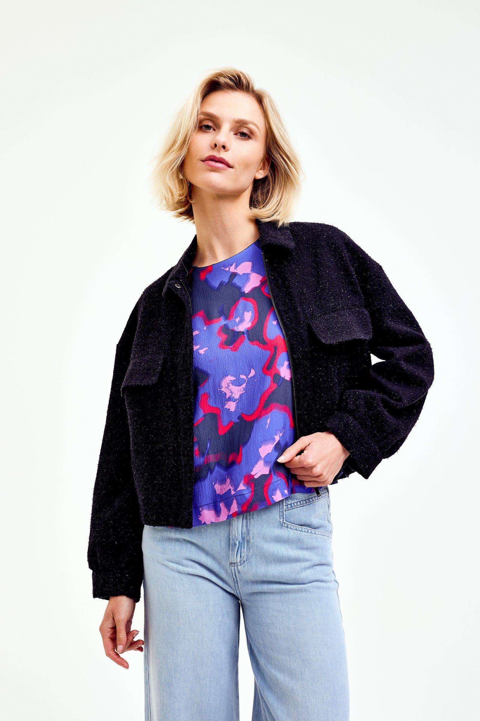 CKS Dames - JAIRALO - Jacke Fantasy - Dunkelgrau