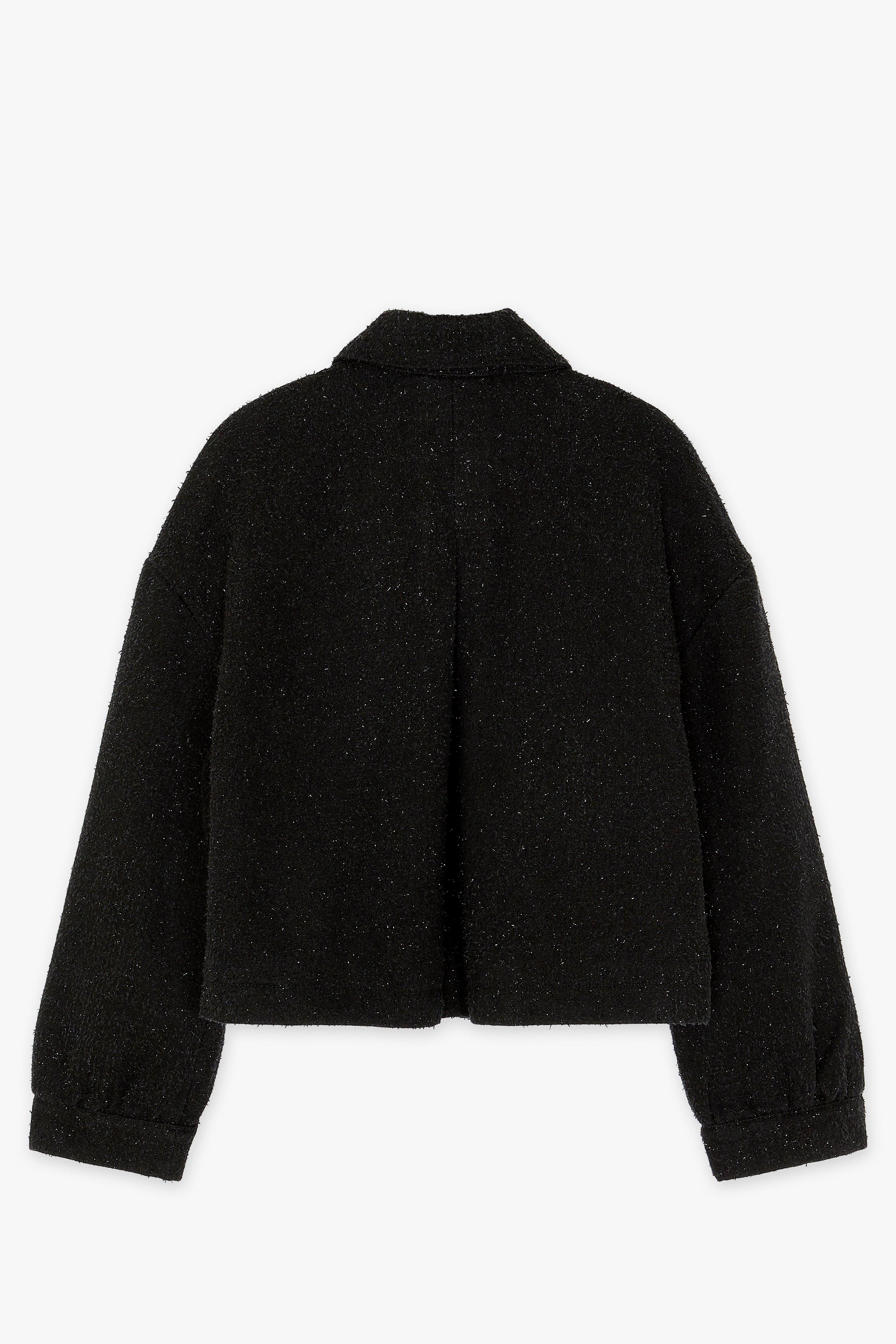 CKS Dames - JAIRALO - veste fantaisie - noir