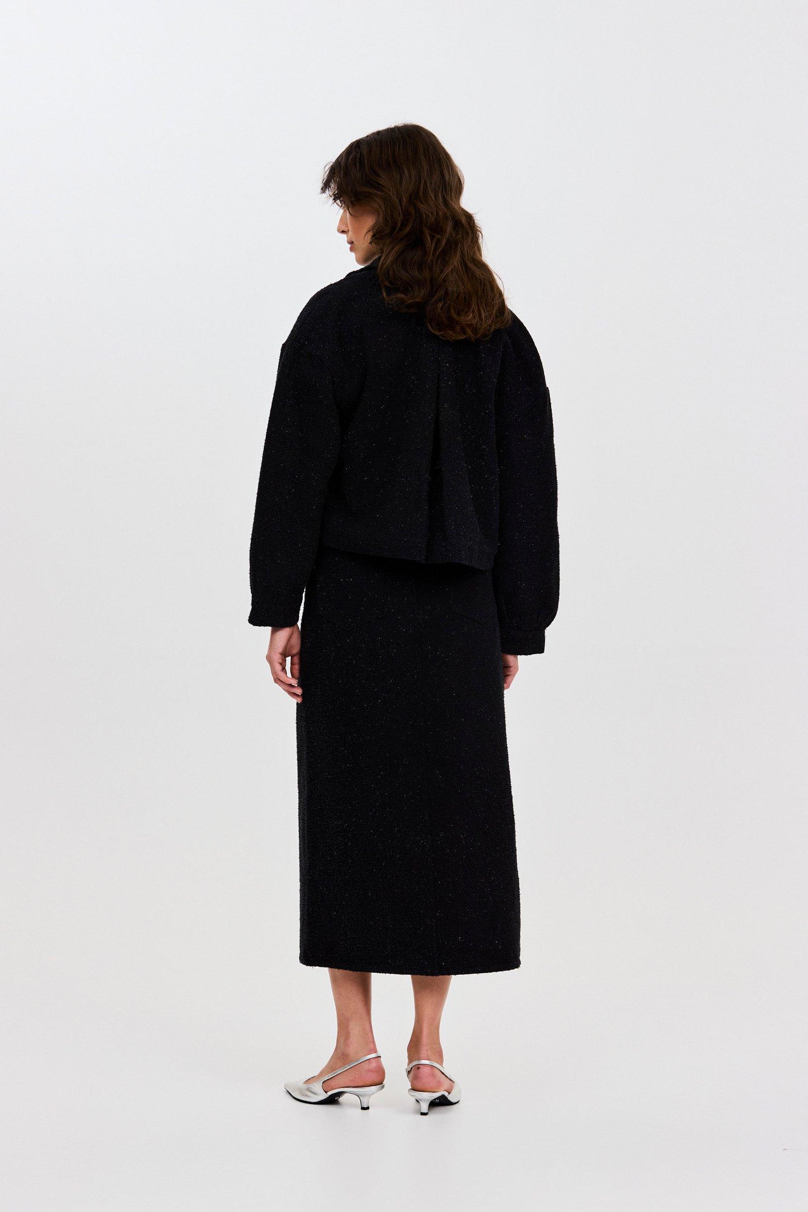 CKS Dames - JAIRALO - veste fantaisie - noir