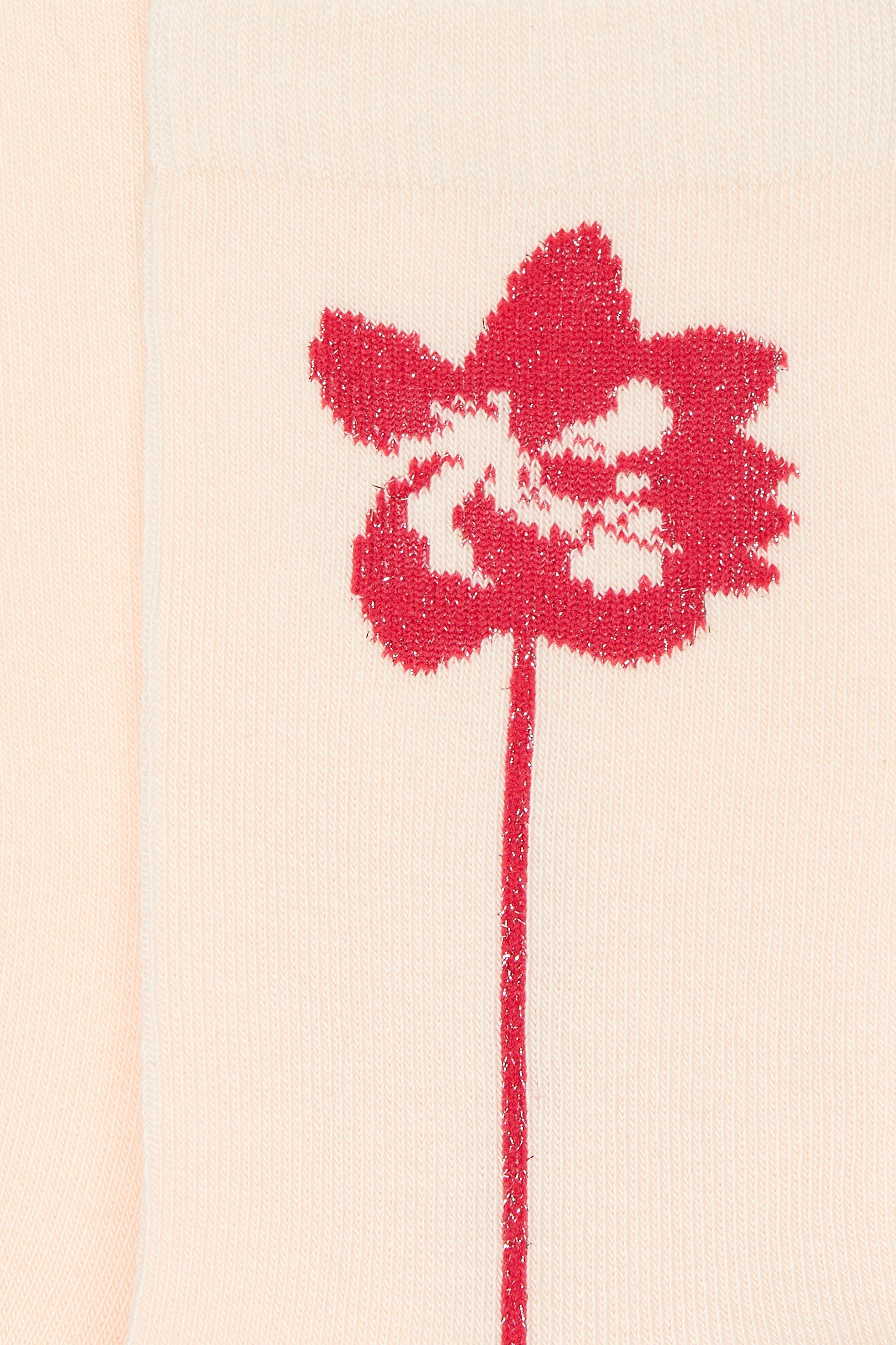 CKS Dames - FLOWER - socks - light pink