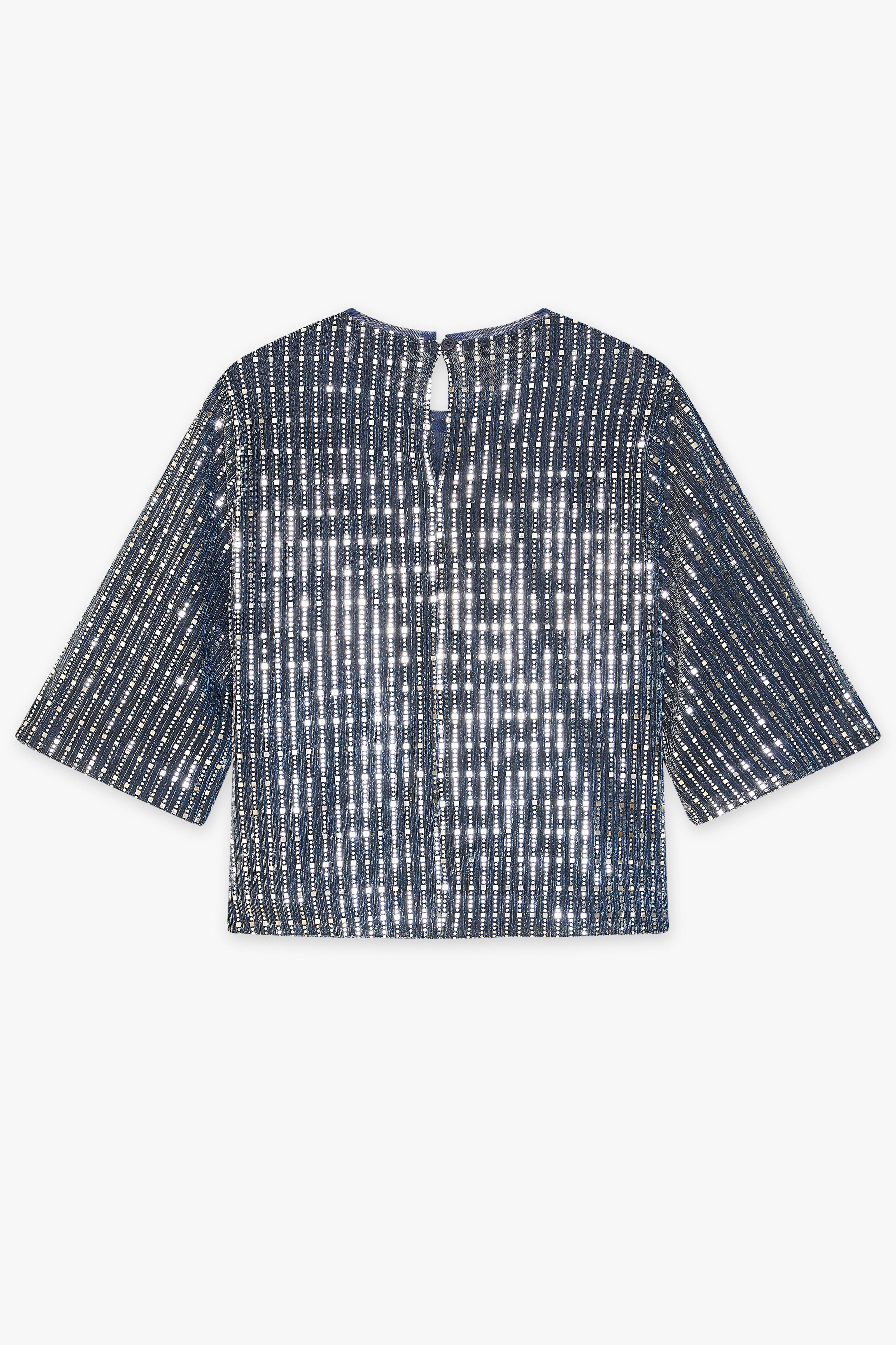 CKS Dames - TIRIAS - blouse lange mouwen - donkerblauw