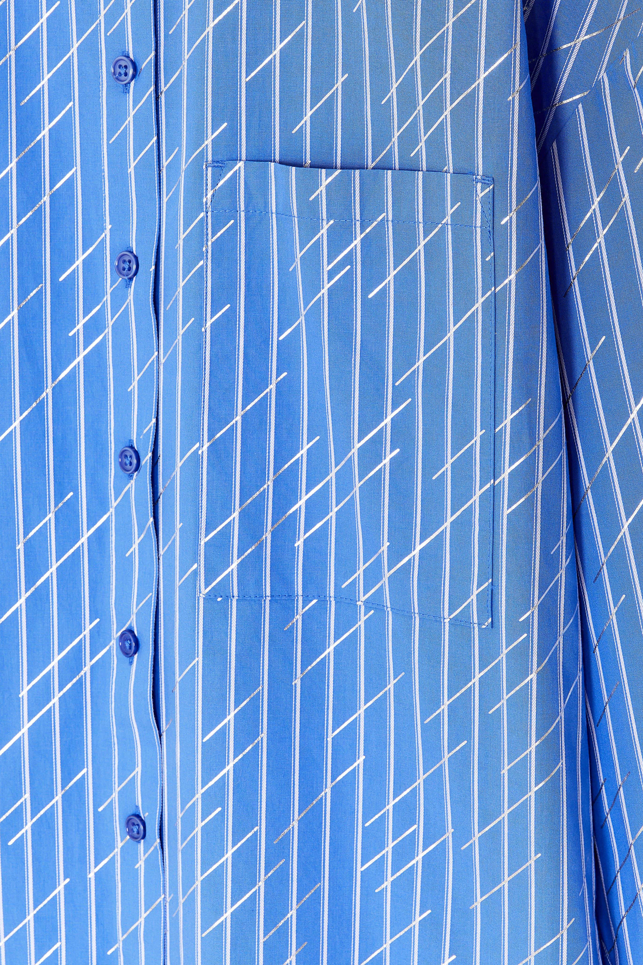 CKS Dames - SUPER - blouse korte mouwen - blauw
