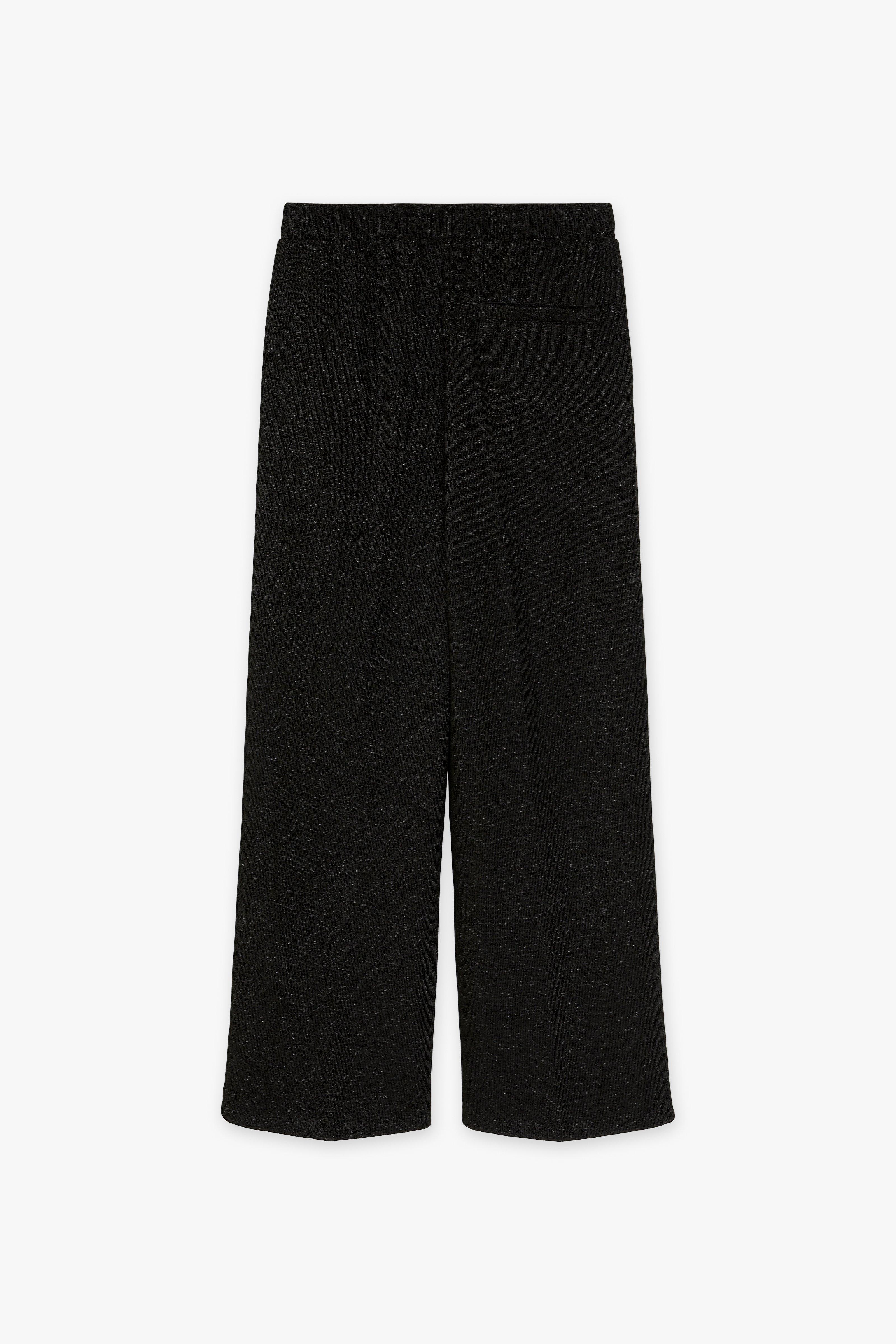 CKS Dames - THEAWIDELONG - long trouser - black