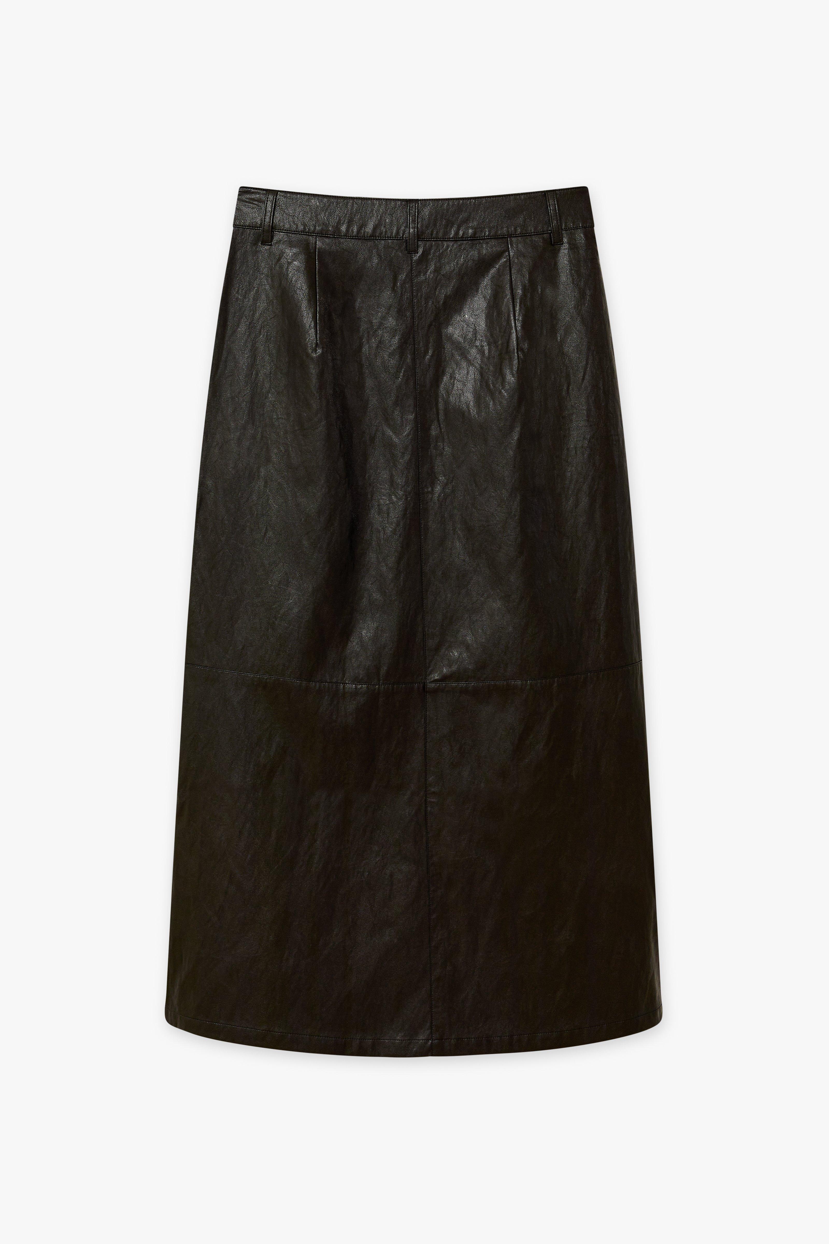 CKS Dames - SKOLE - midi skirt - black