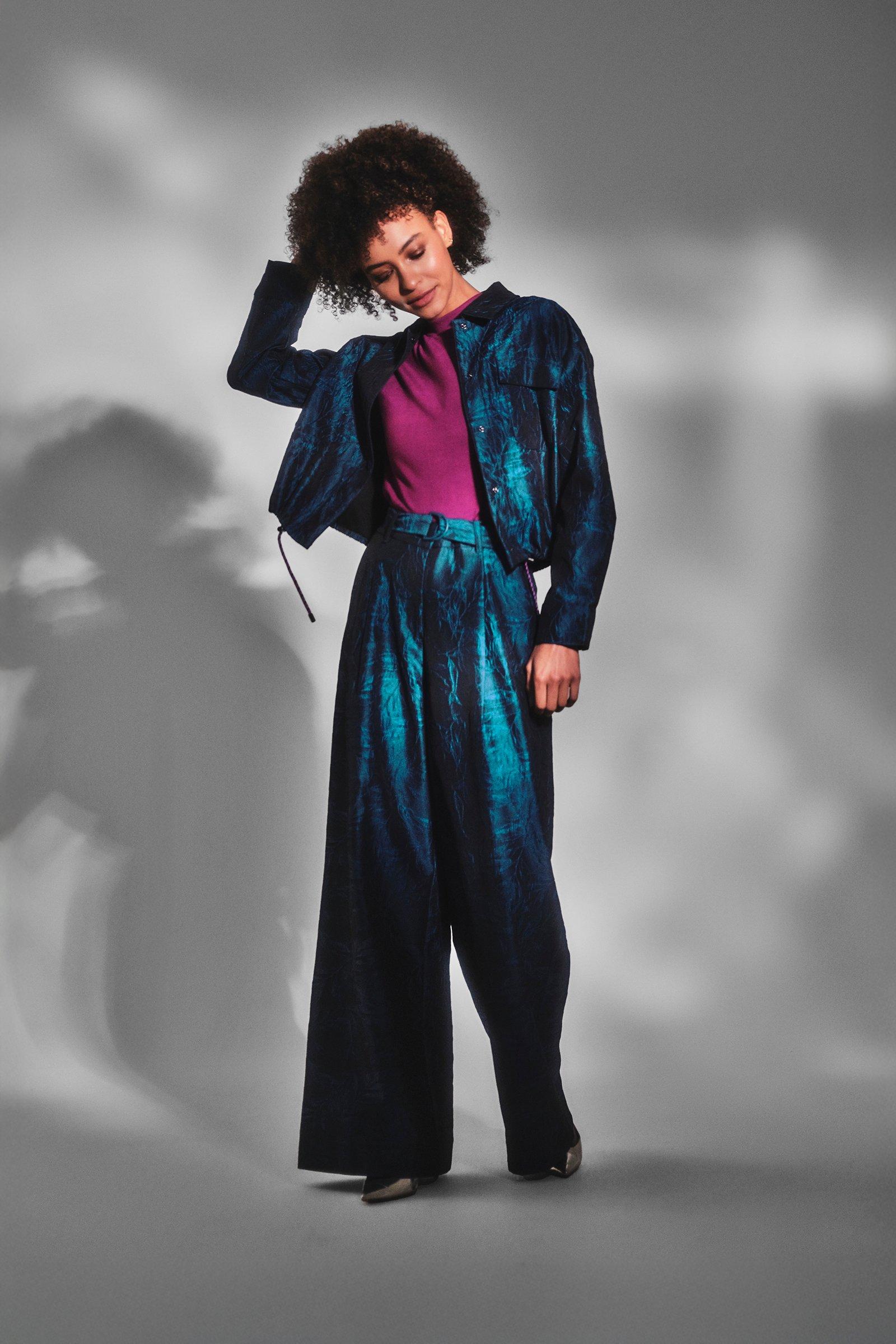 CKS Dames - COSMIC - jacketfantasy - blue