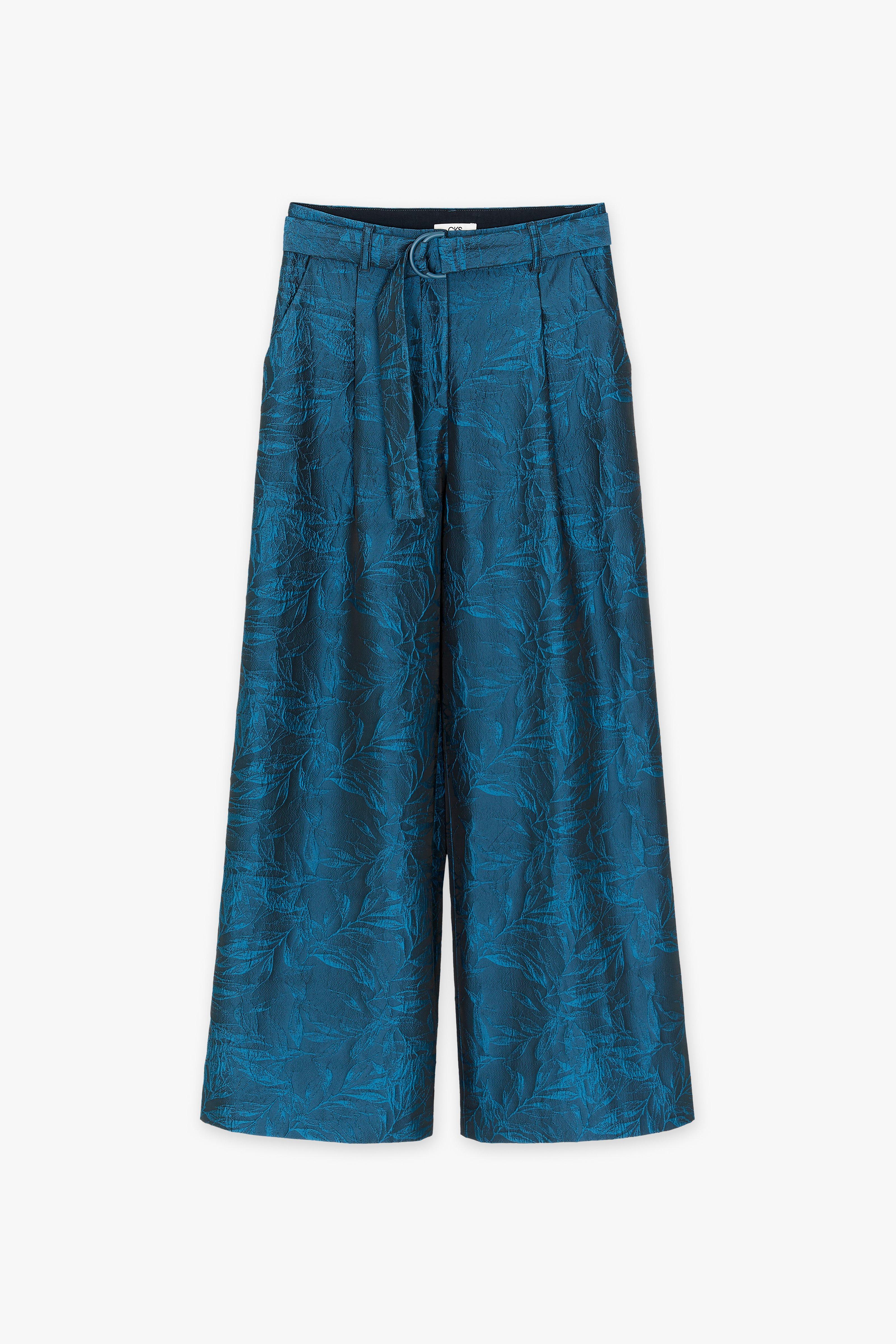 CKS Dames - THEOWIDE - pantalon long - bleu