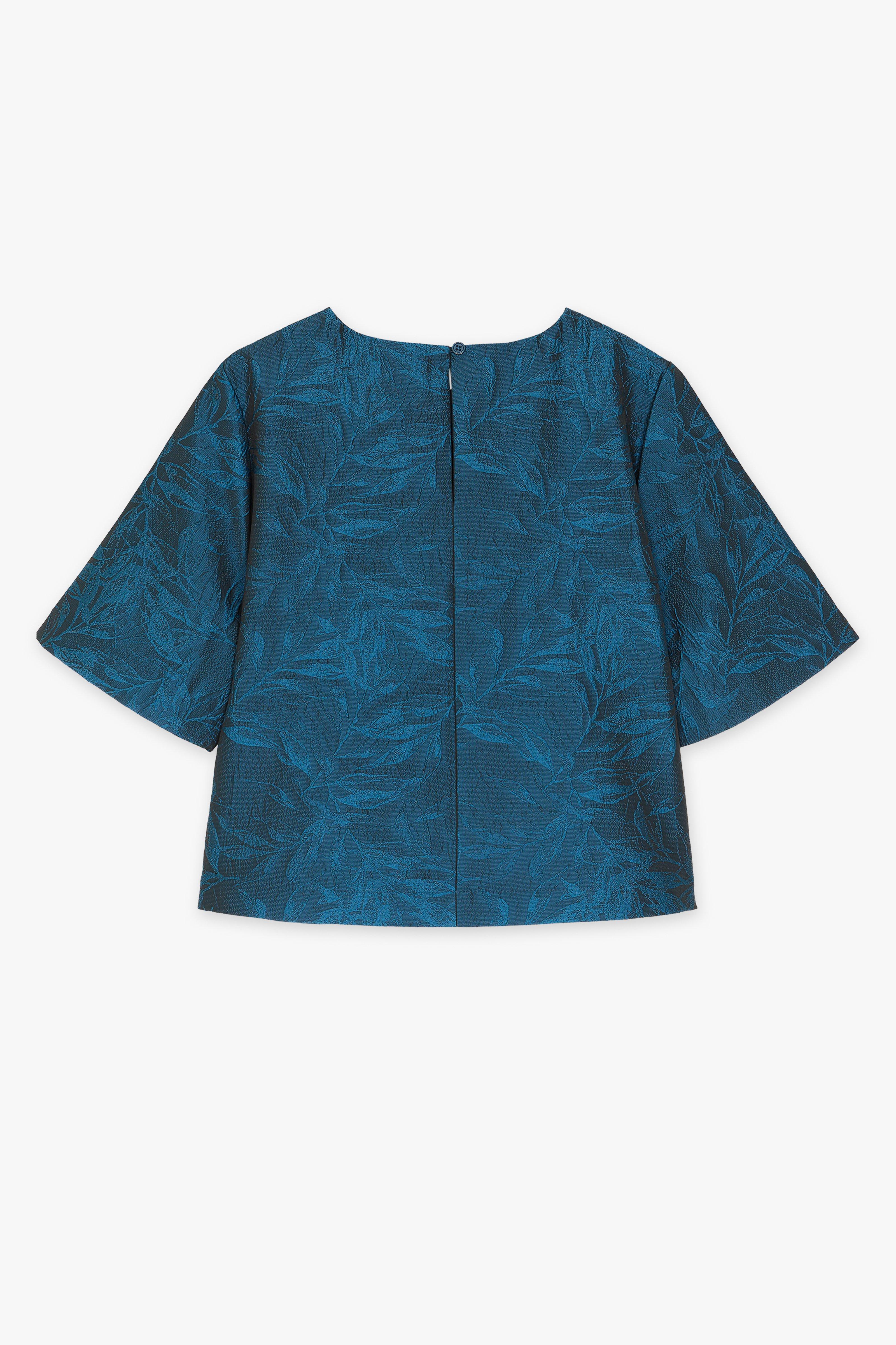 CKS Dames - TIRIAN - blouse lange mouwen - blauw